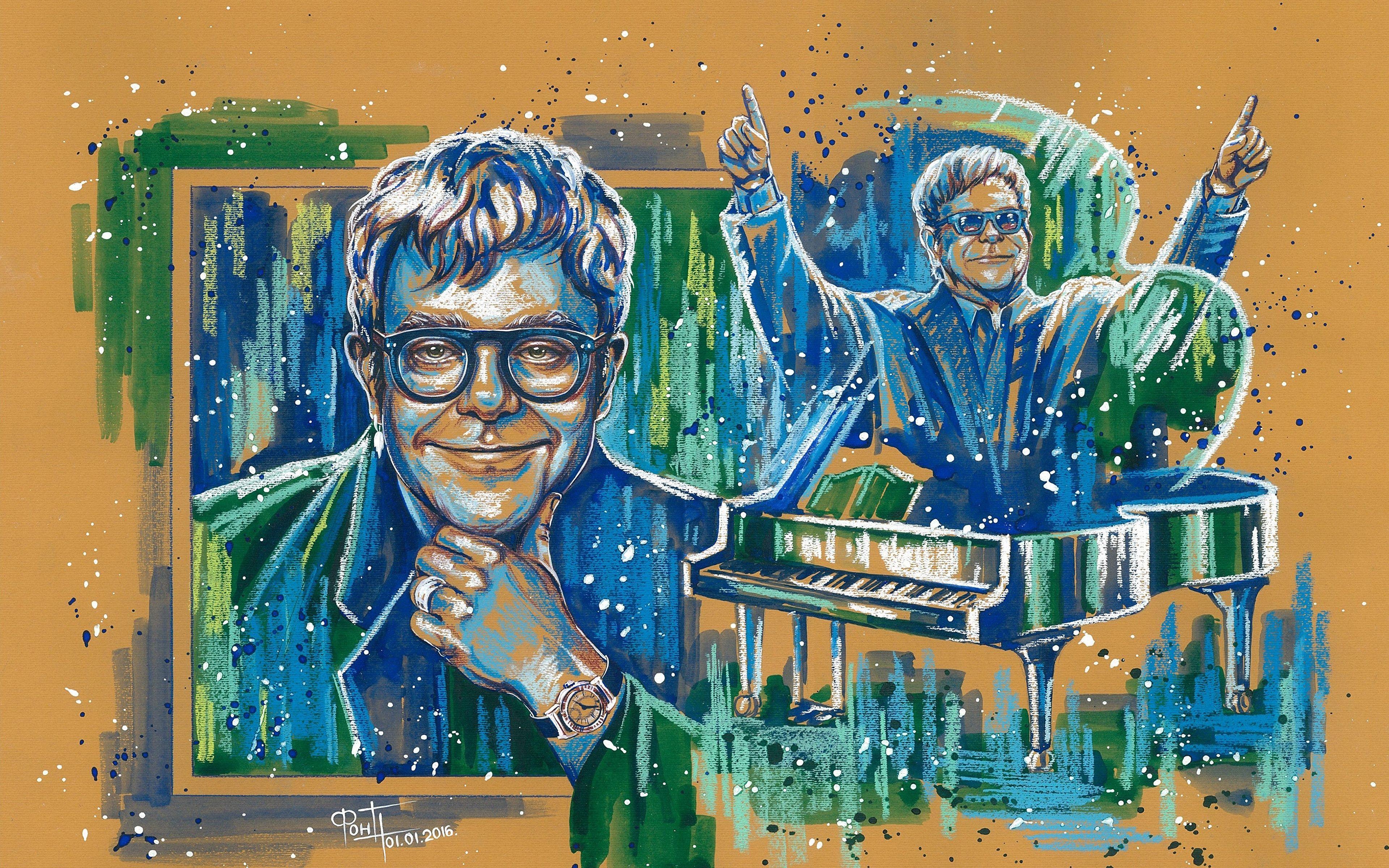 Elton John Wallpapers - Top Free Elton John Backgrounds ...