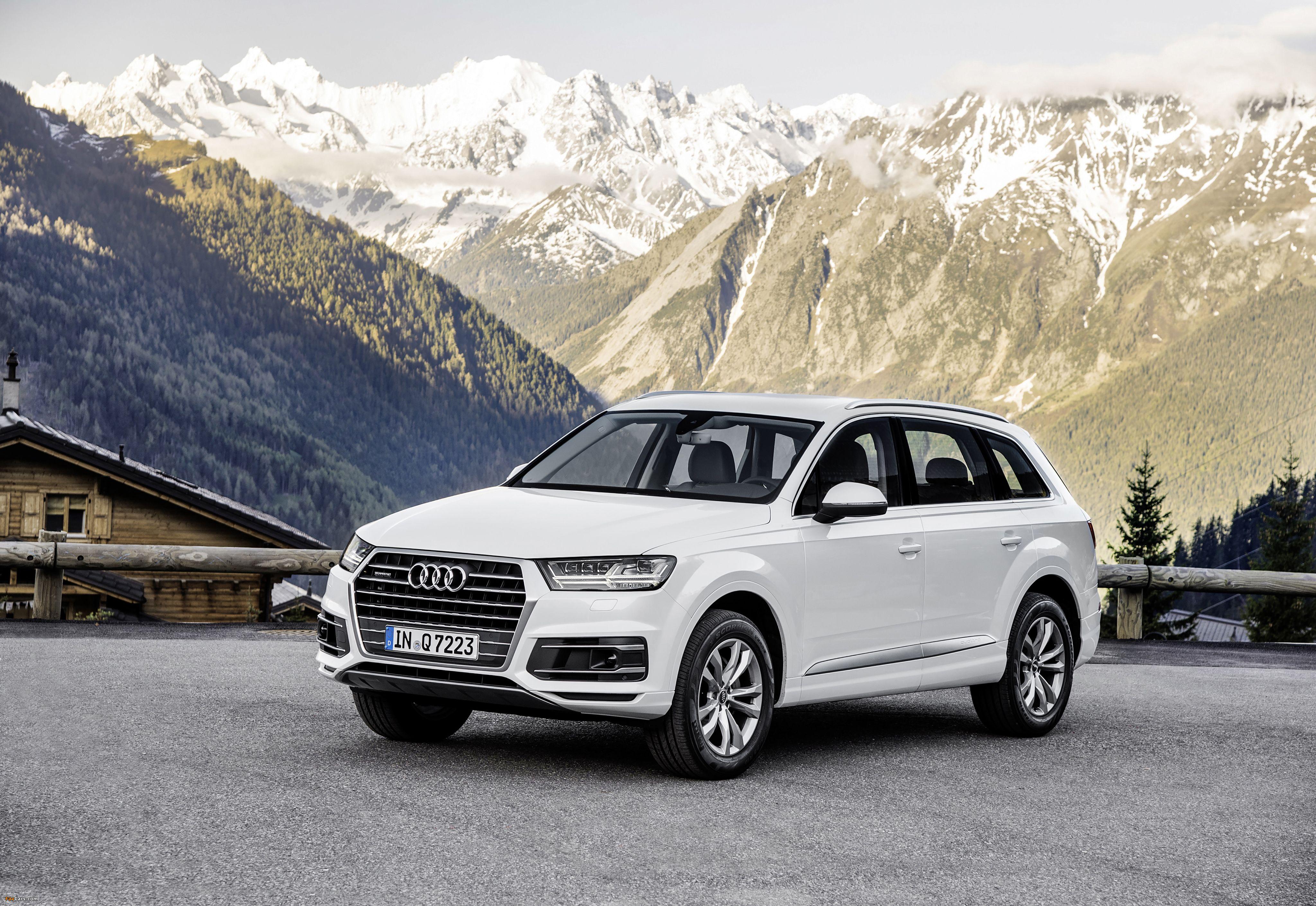 4096x2820 Audi Q7 TDI quattro (4M) 2015 wallpaper (4096x2820)