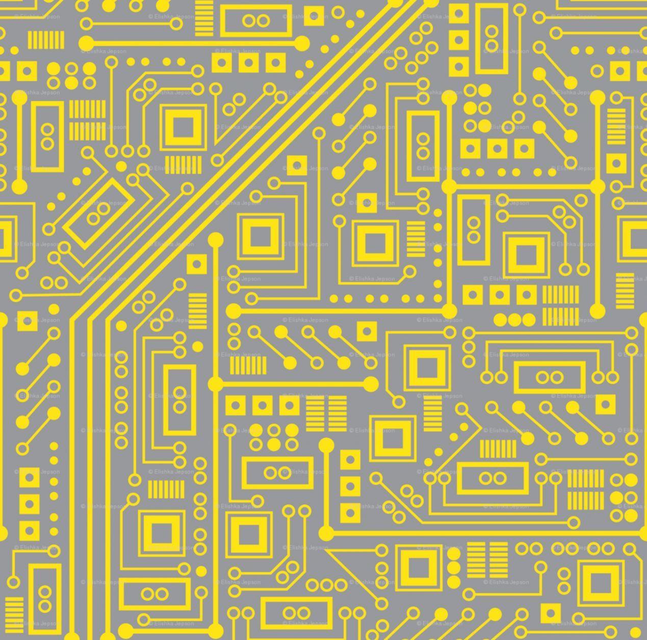 1269x1255 Yellow HD Robot Wallpaper