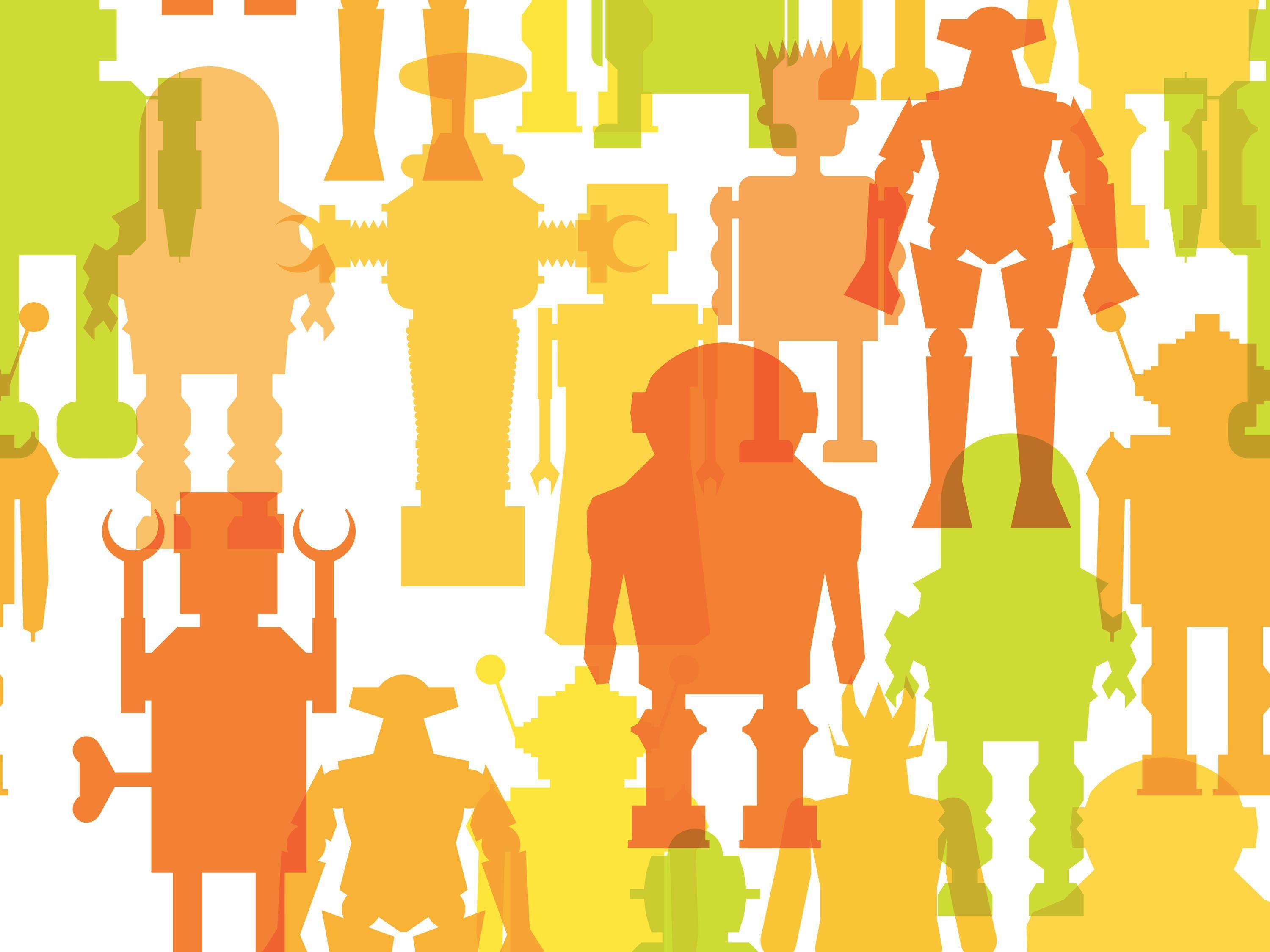 3000x2250 ROBOT coverings / wallpaper from Cobalti