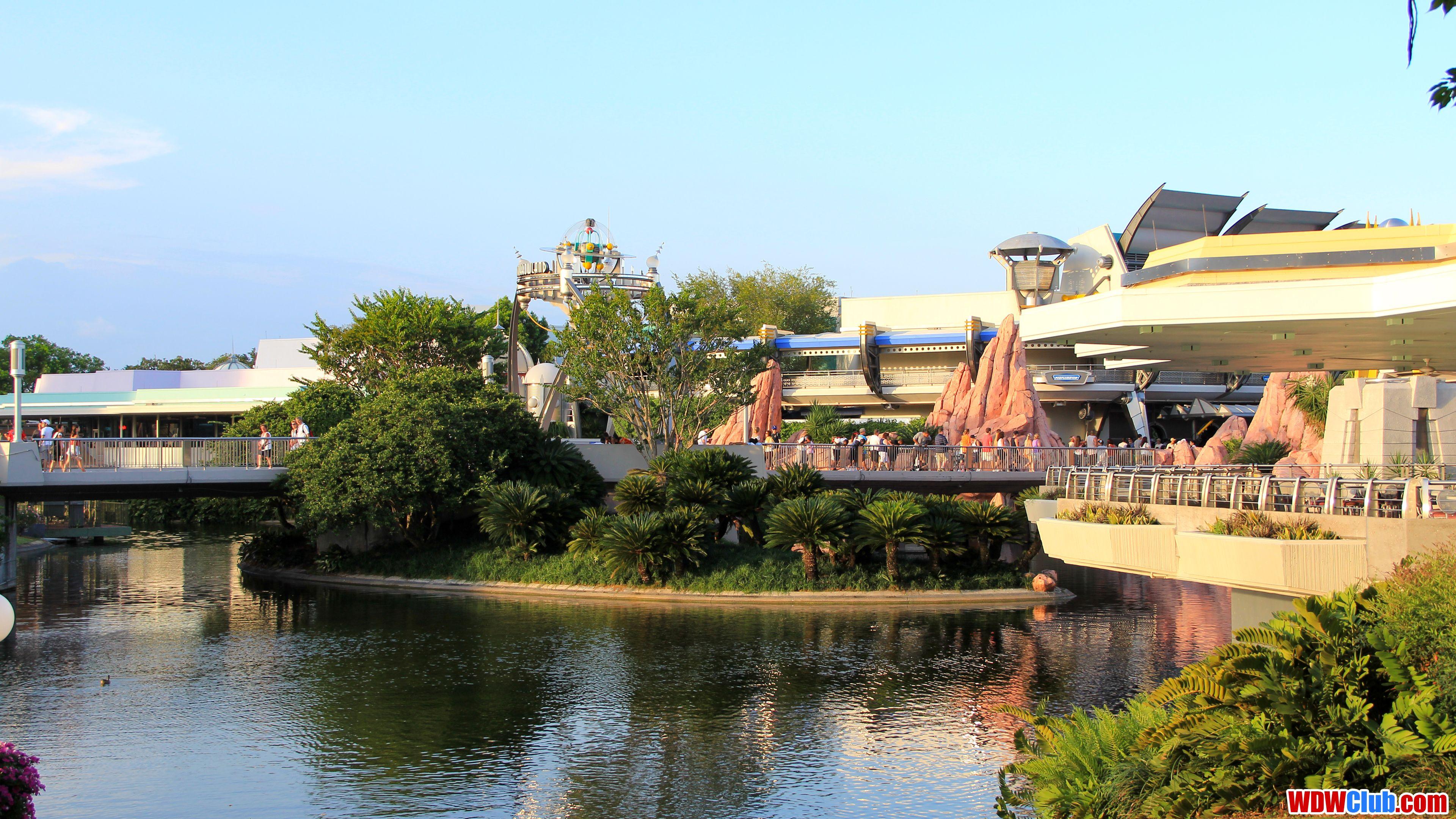 3840x2160 Magic Kingdom Tomorrowland 4K Wallpaper