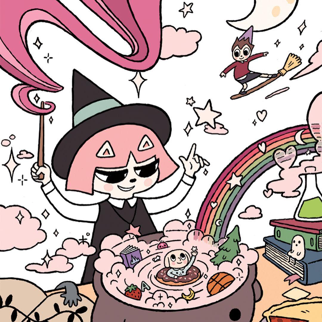 1080x1080 Summer Camp Island Wallpaper