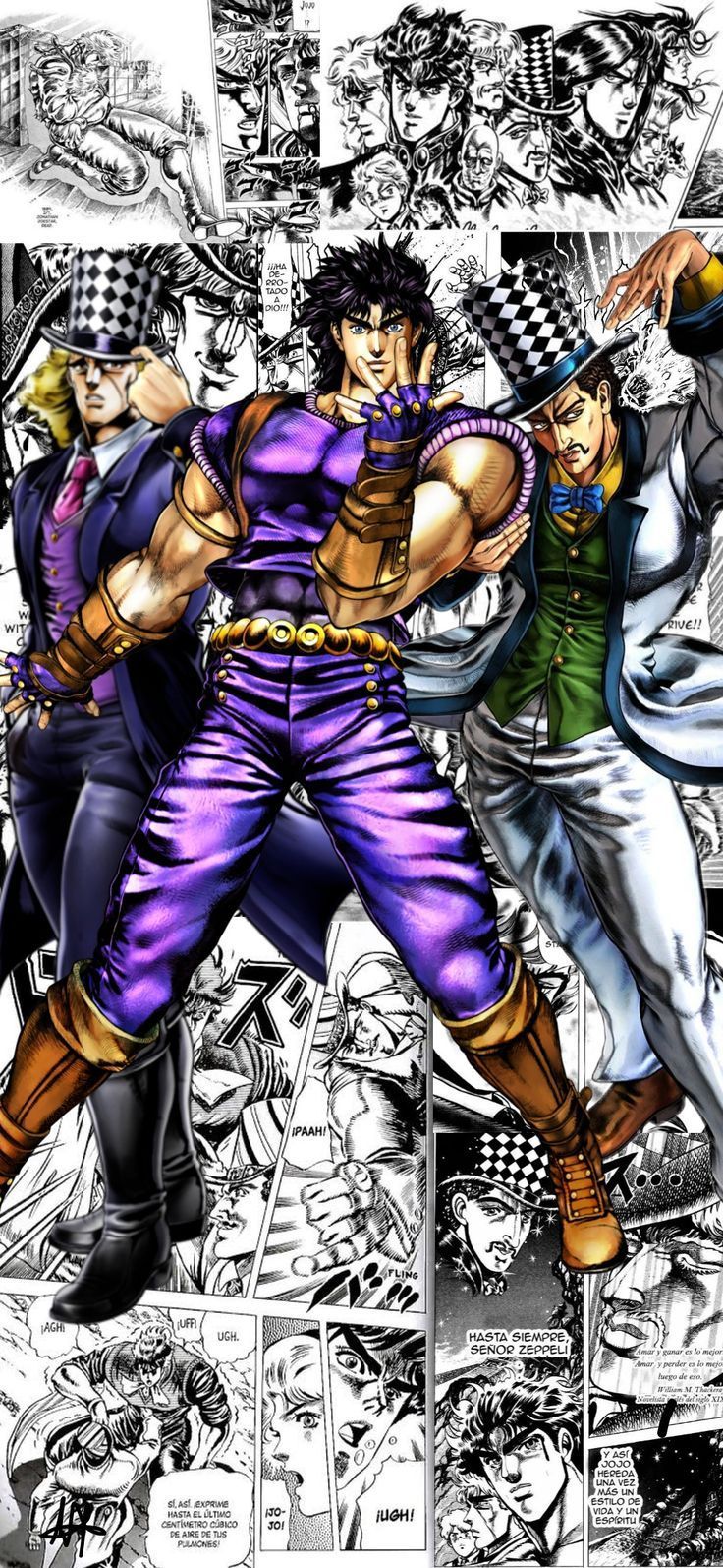 736x1594 Phantom Blood Wallpaper
