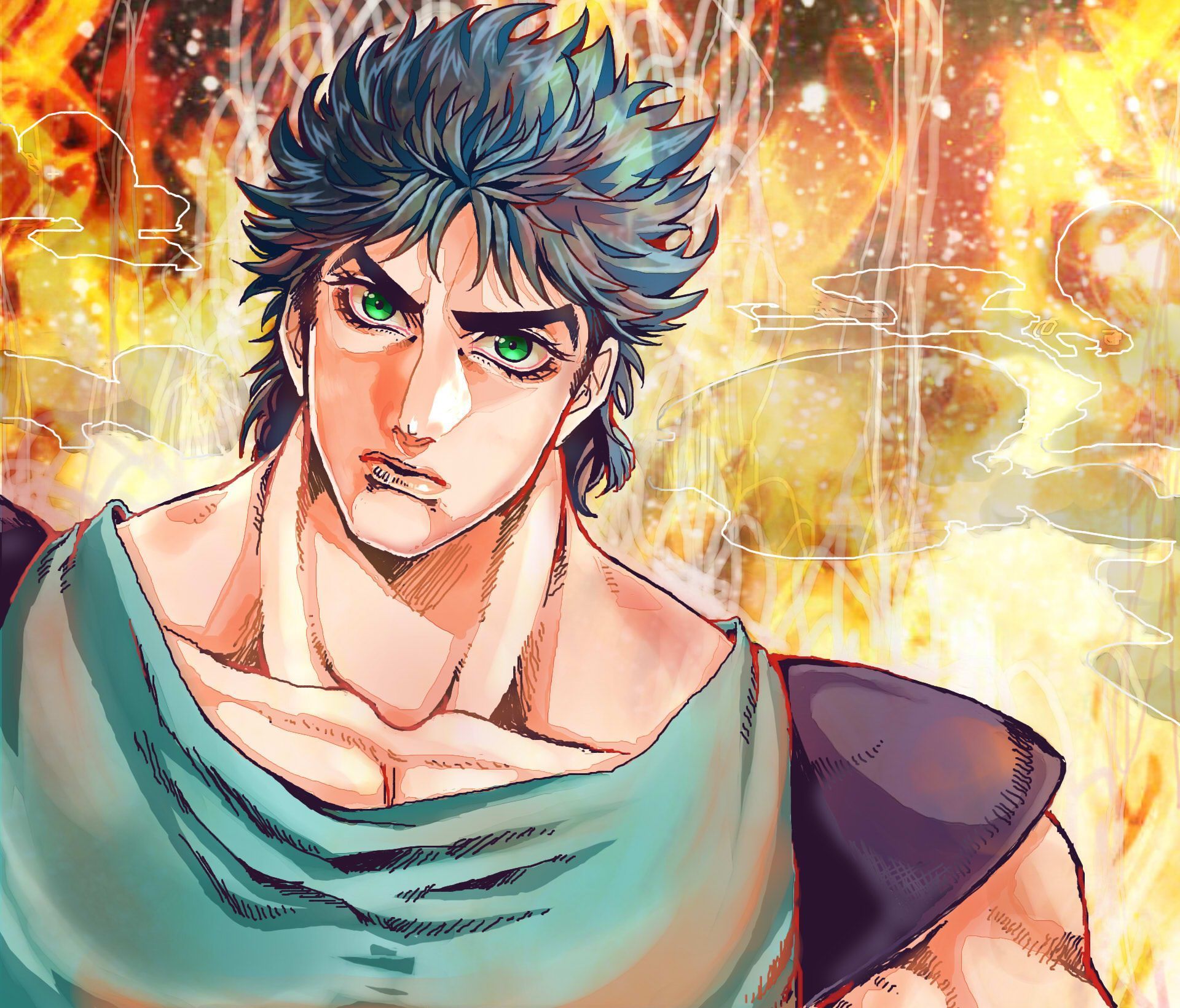 1920x1640 Jonathan Joestar Anime