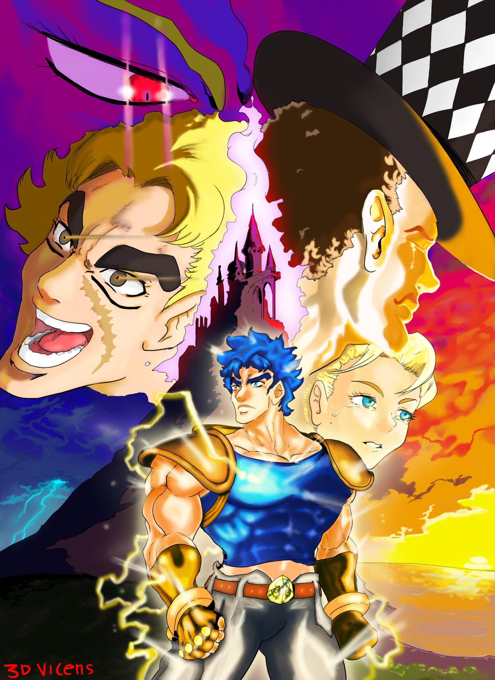 1700x2338 Phantom Blood Tribute