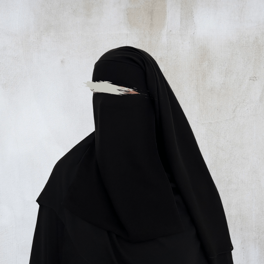 1080x1080 Three Layer Niqab