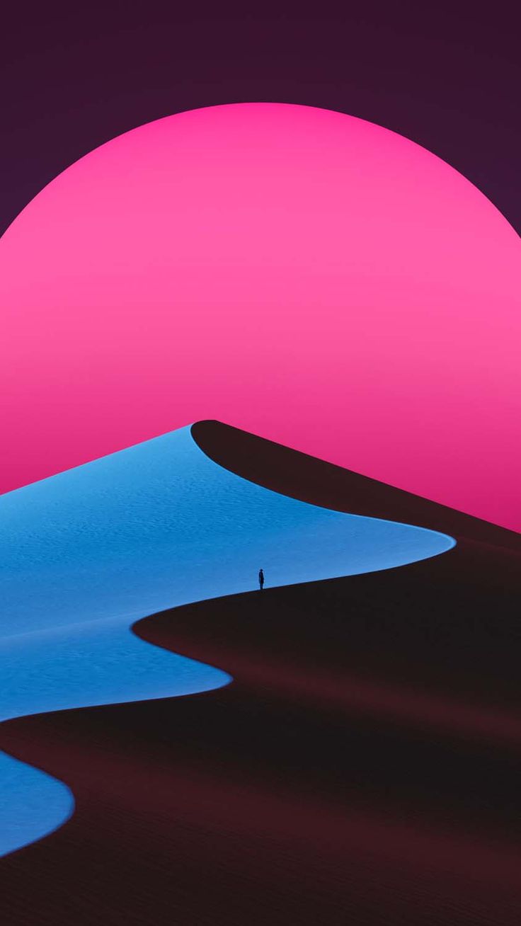 736x1308 Dune Moon iPhone Wallpaper HD