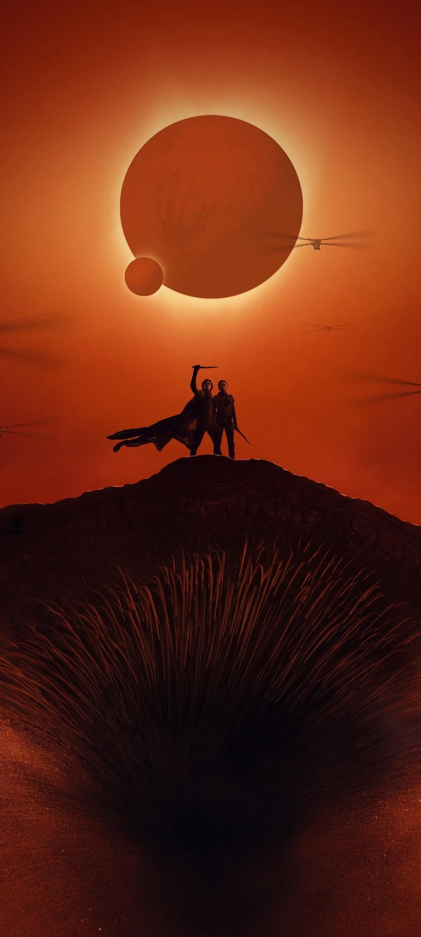 1350x3000 Dune: Part Two iPhone Wallpaper : r