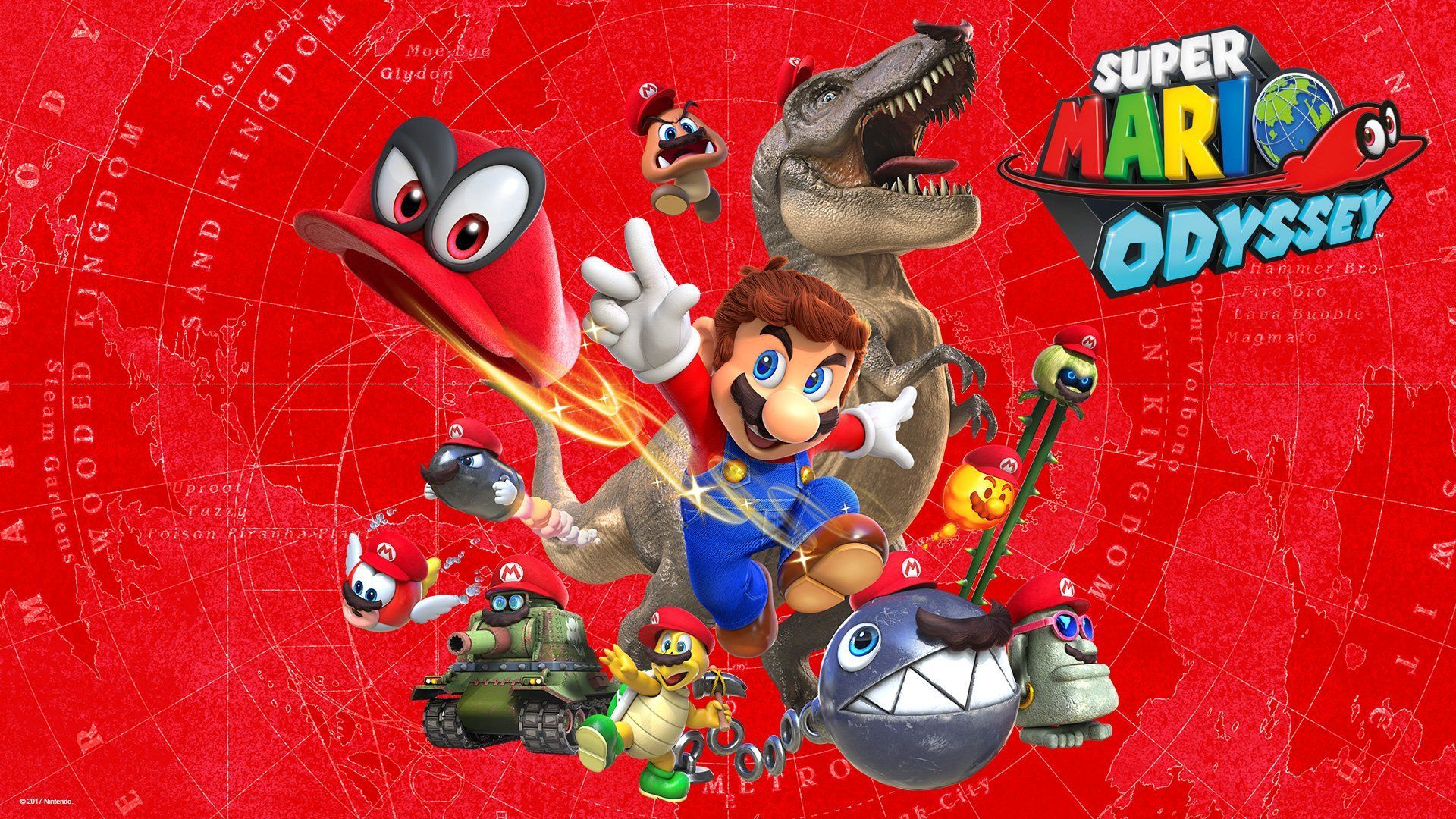 1920x1080 Mario Video Game Super Mario Odyssey HD
