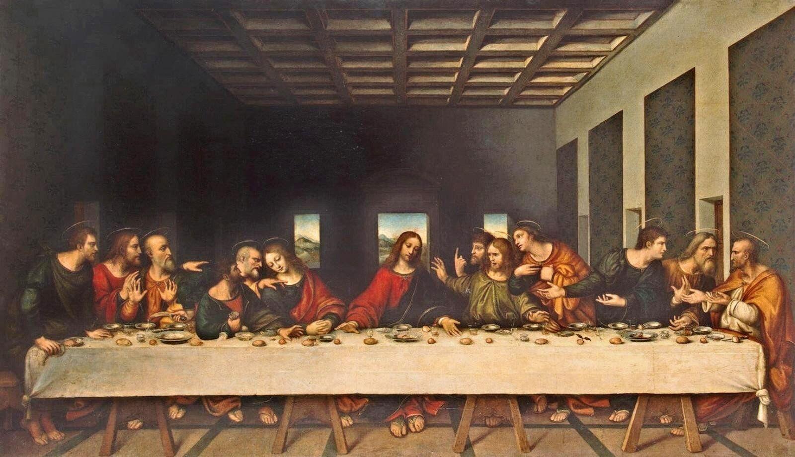 1600x920 The Last Supper Wallpaper