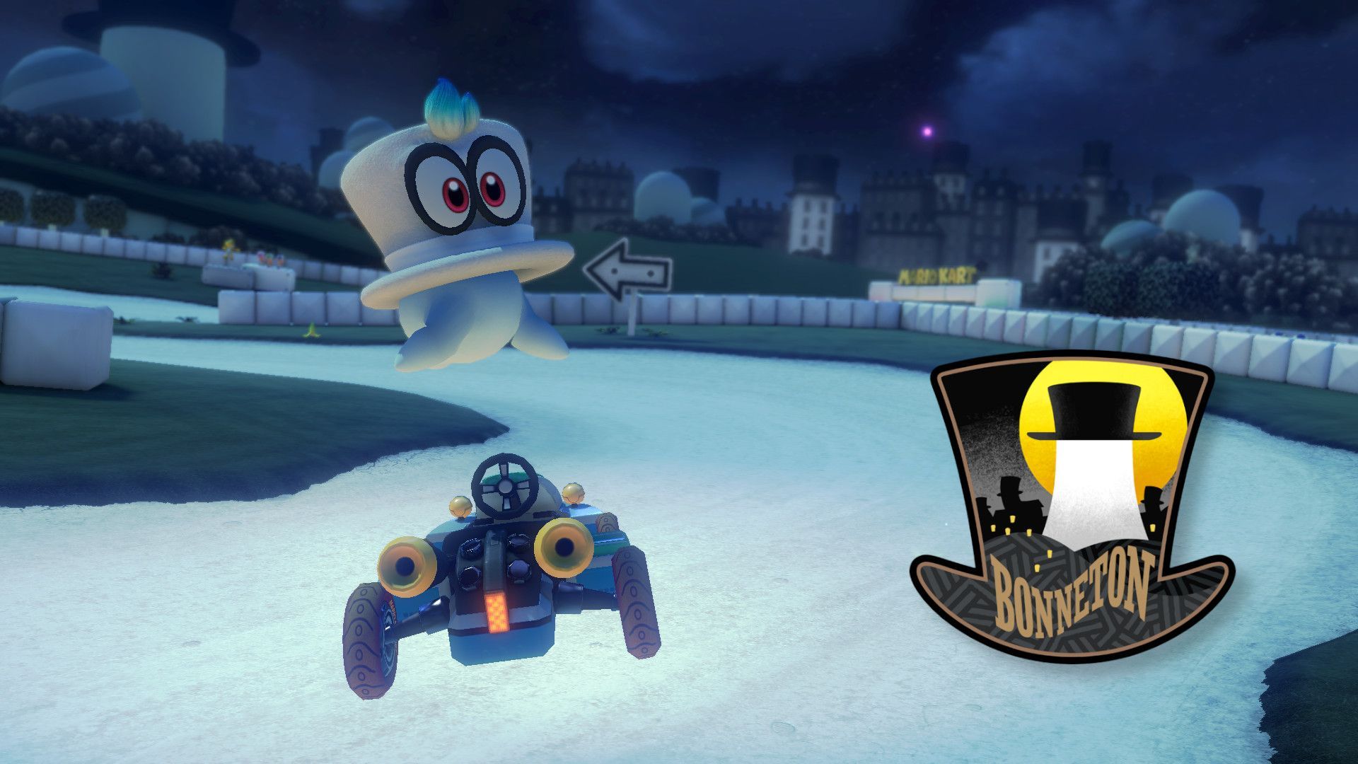 1920x1080 Cappy Plains [Mario Kart 8 Deluxe] [Mods]