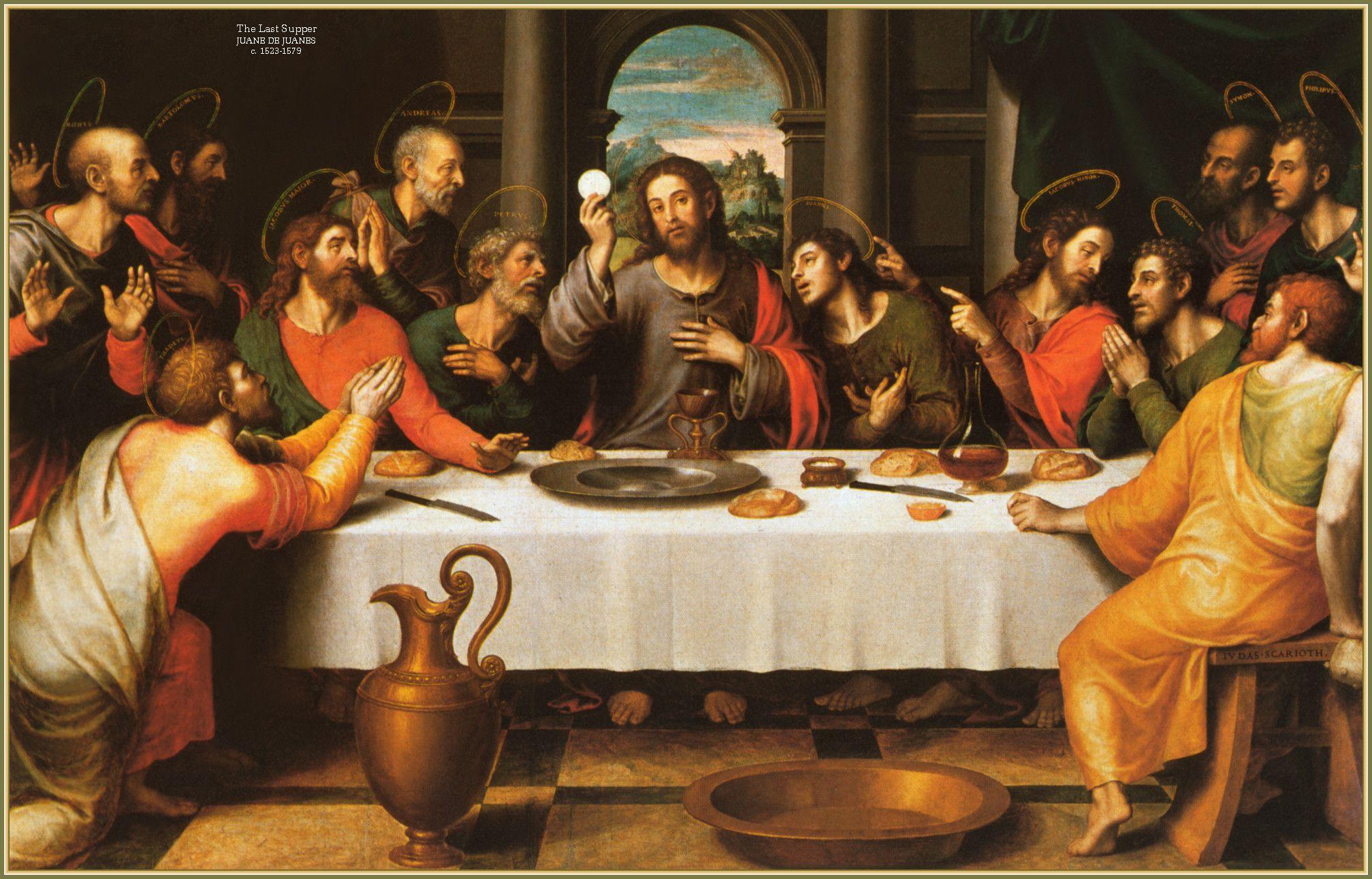 2015x1291 Last Supper Wallpaper