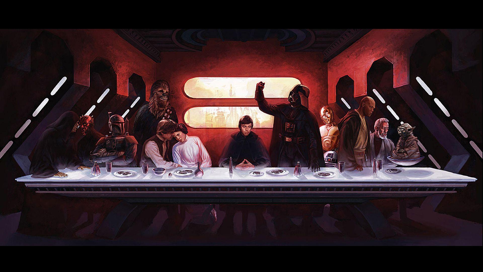1920x1080 Star Wars Last Supper HD Wallpaperx1080