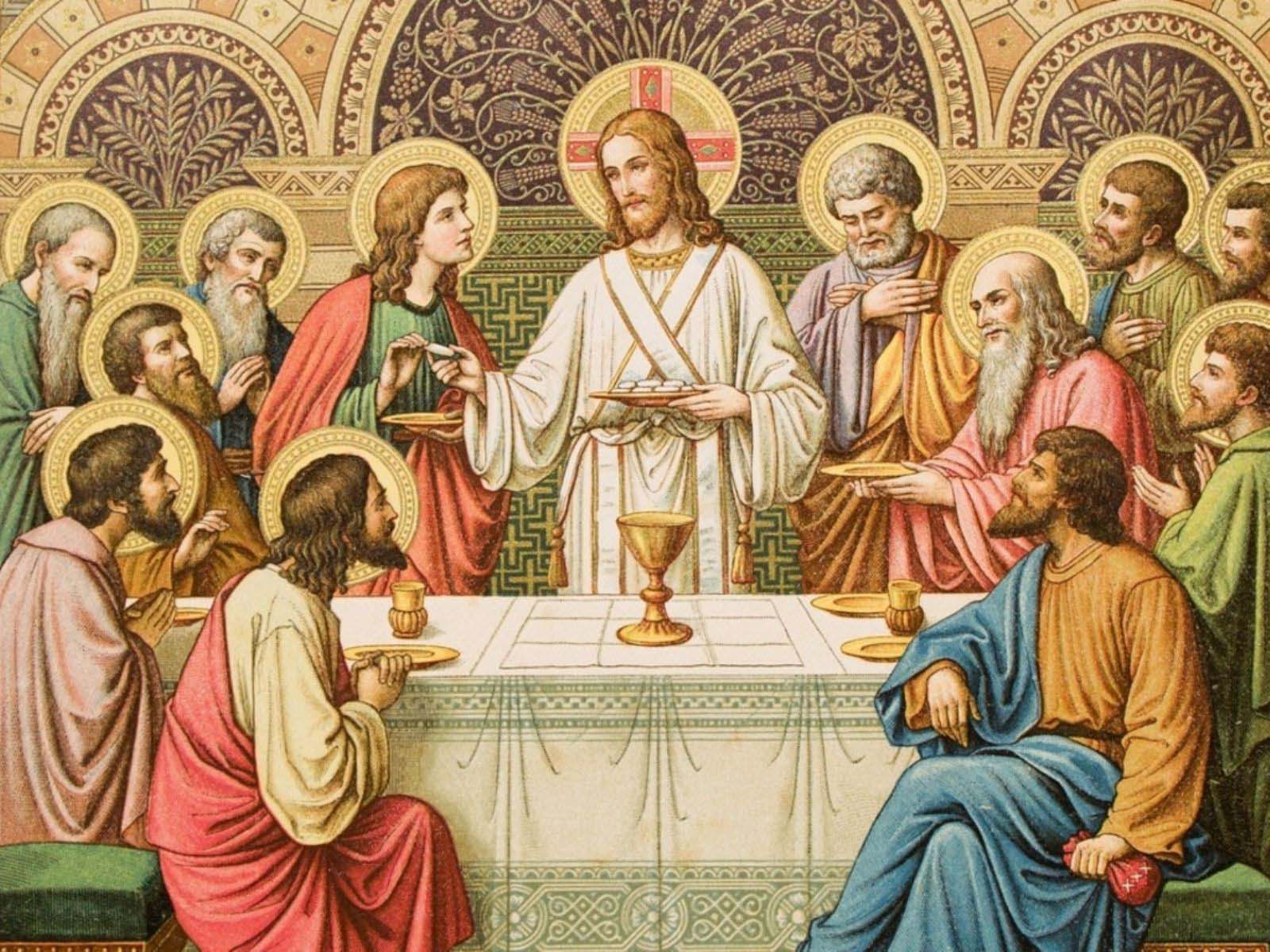 1600x1200 The Last Supper Wallpaper Group , Download for free