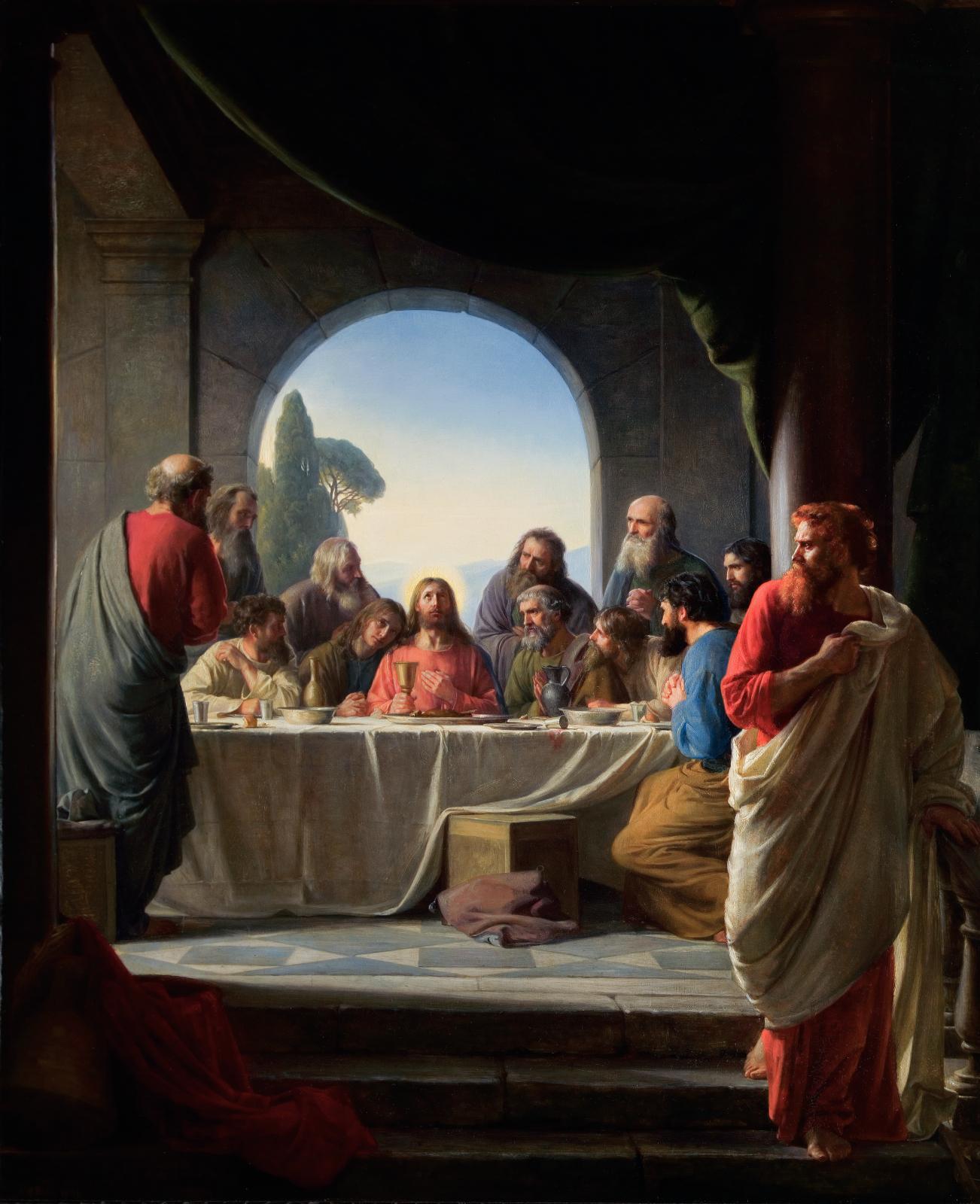 1302x1600 Last Supper Wallpaper, Picture