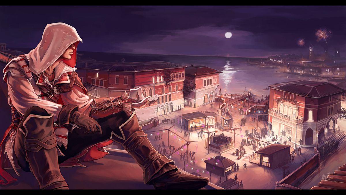 1200x677 Assassin's Creed II Anime Image Board