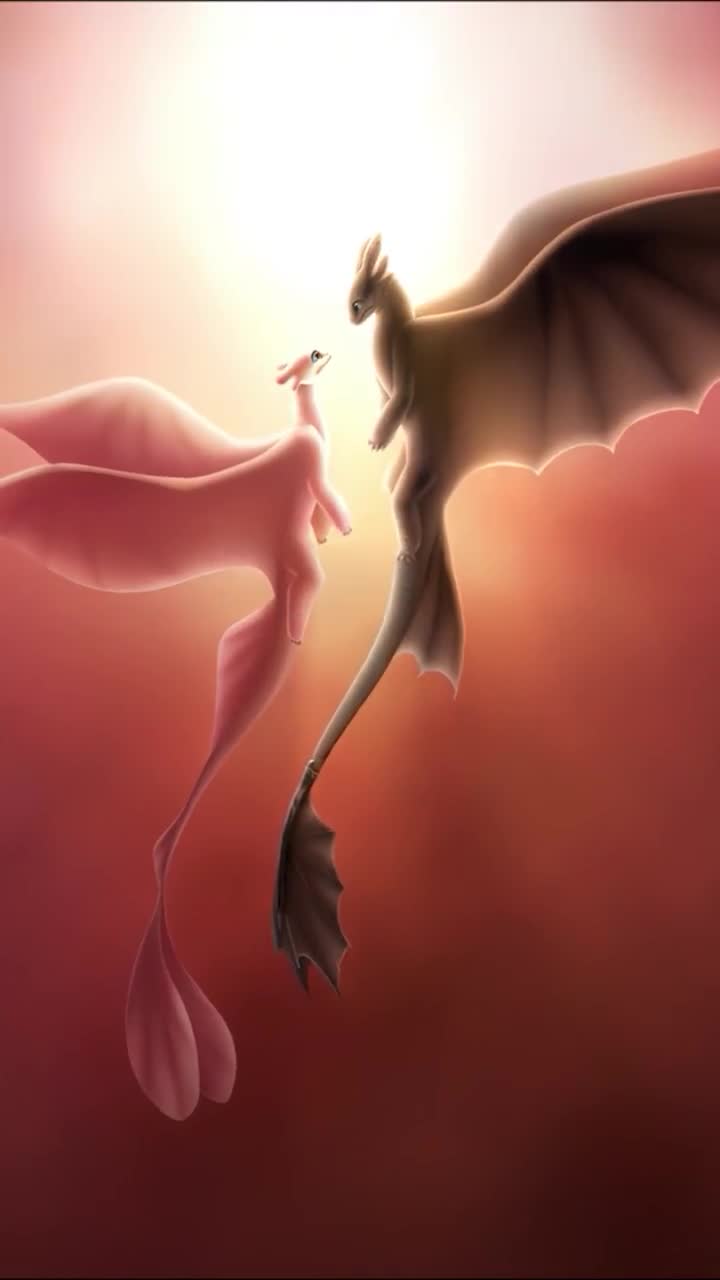 720x1280 Android Toothless And Light Fury
