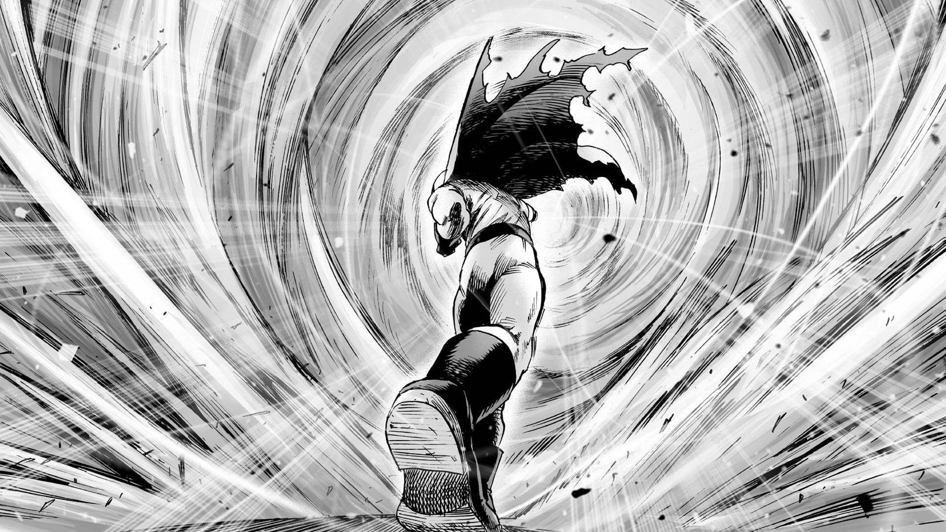 1920x1080 4k Manga One Punch Man Wallpaper