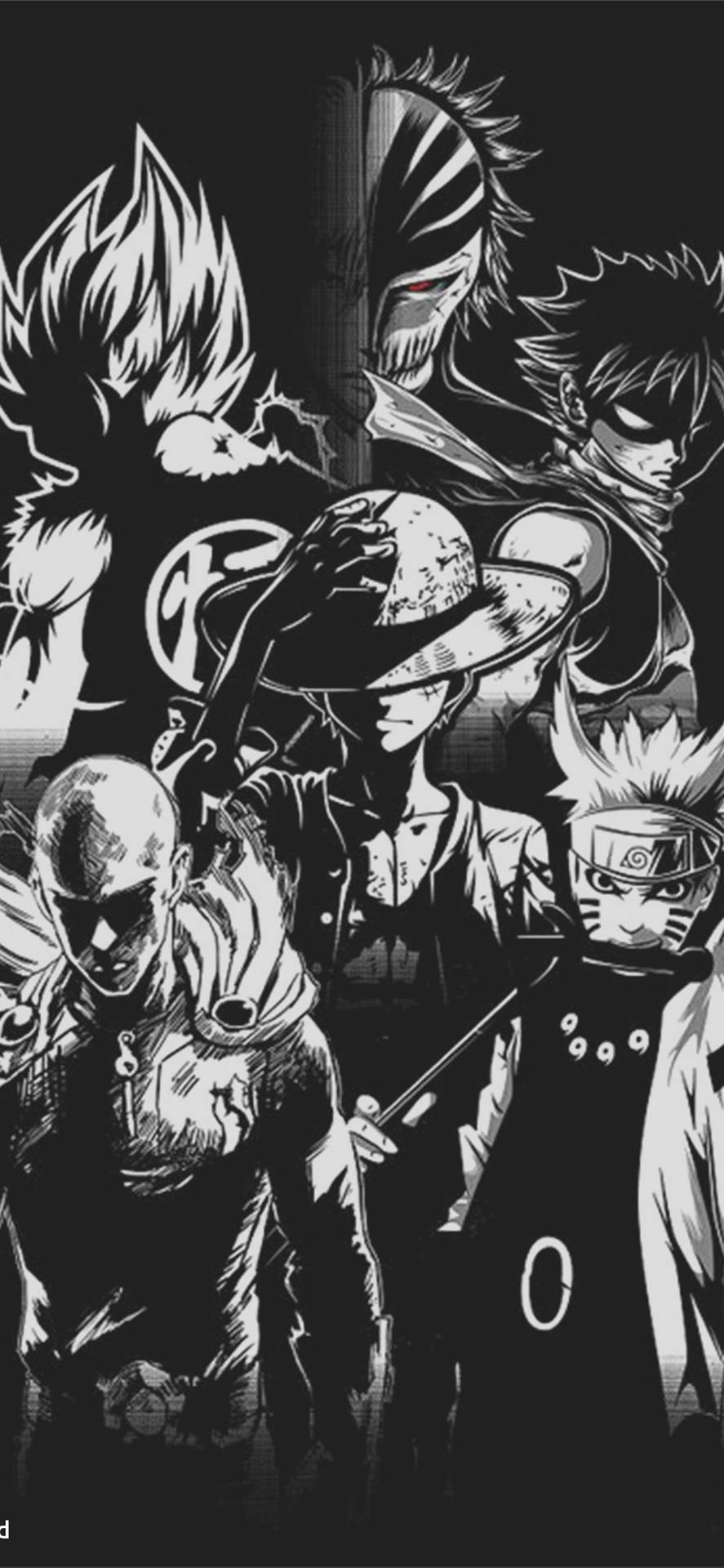 887x1920 4K Manga! Wallpaper