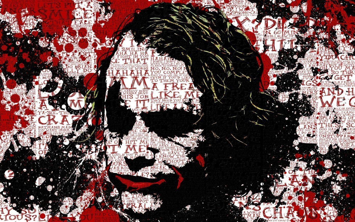 1392x870 Awesome White Background Joker Wallpaper HD Download wallpaper