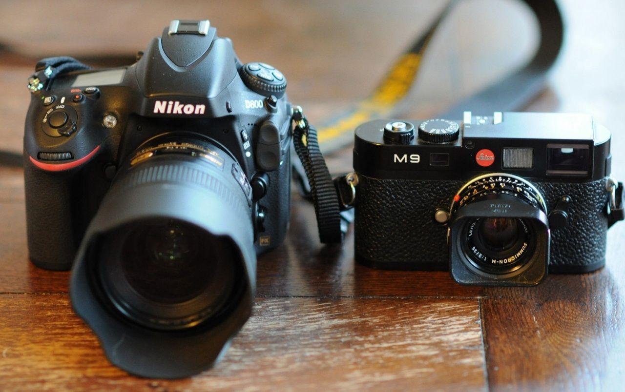 1280x804 Nikon and Leica wallpaper. Nikon and Leica