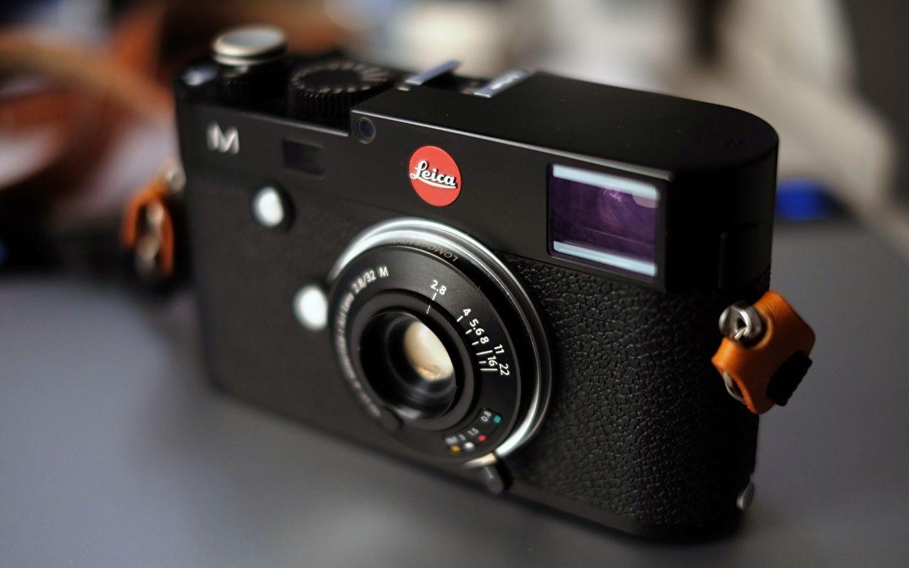 1280x800 Photo Camera Leica antique Closeup