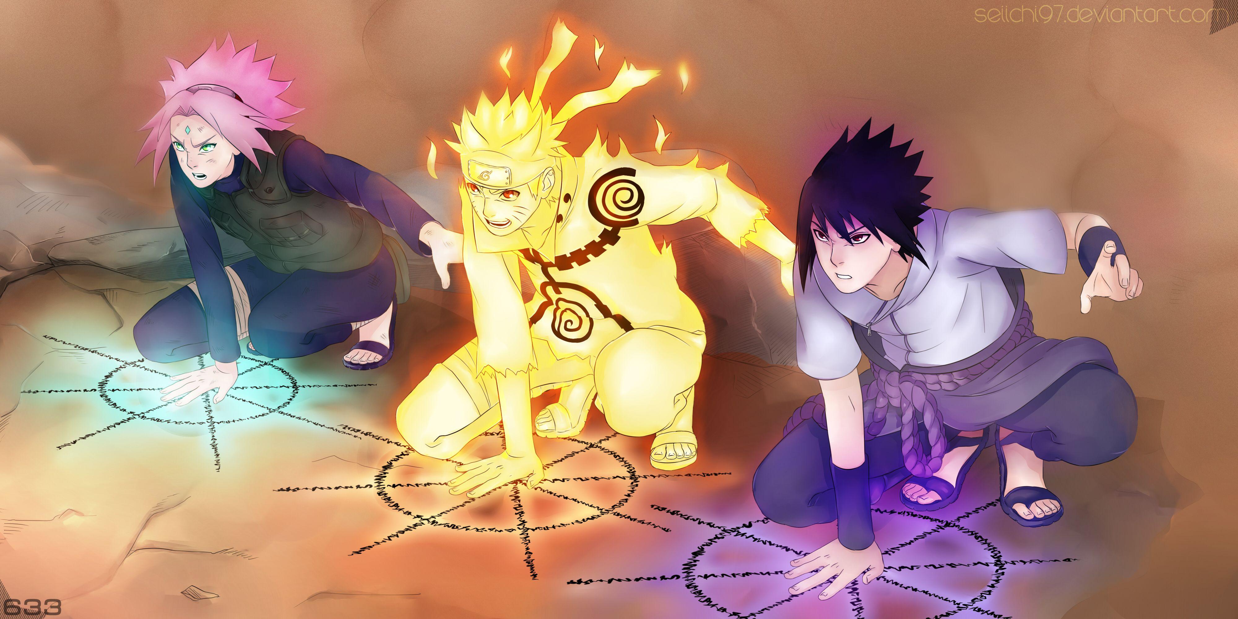 Naruto Team 7 Wallpapers Top Free Naruto Team 7 Backgrounds Wallpaperaccess 7455