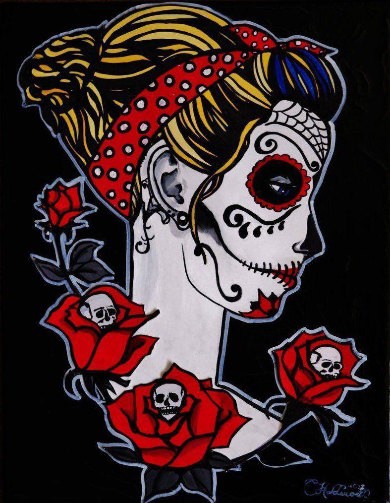 787x1014 Sugar Skull Art Wallpaper - Не Отпущу Тебя На Метр, HD