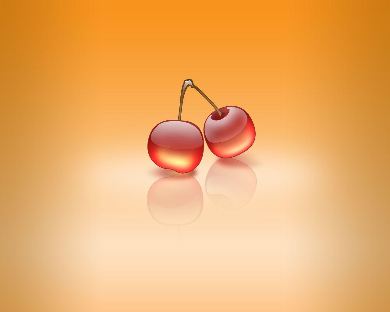 1280x1024 Aqua Cherries Wallpaper Abstract 3D Wallpaper in jpg format