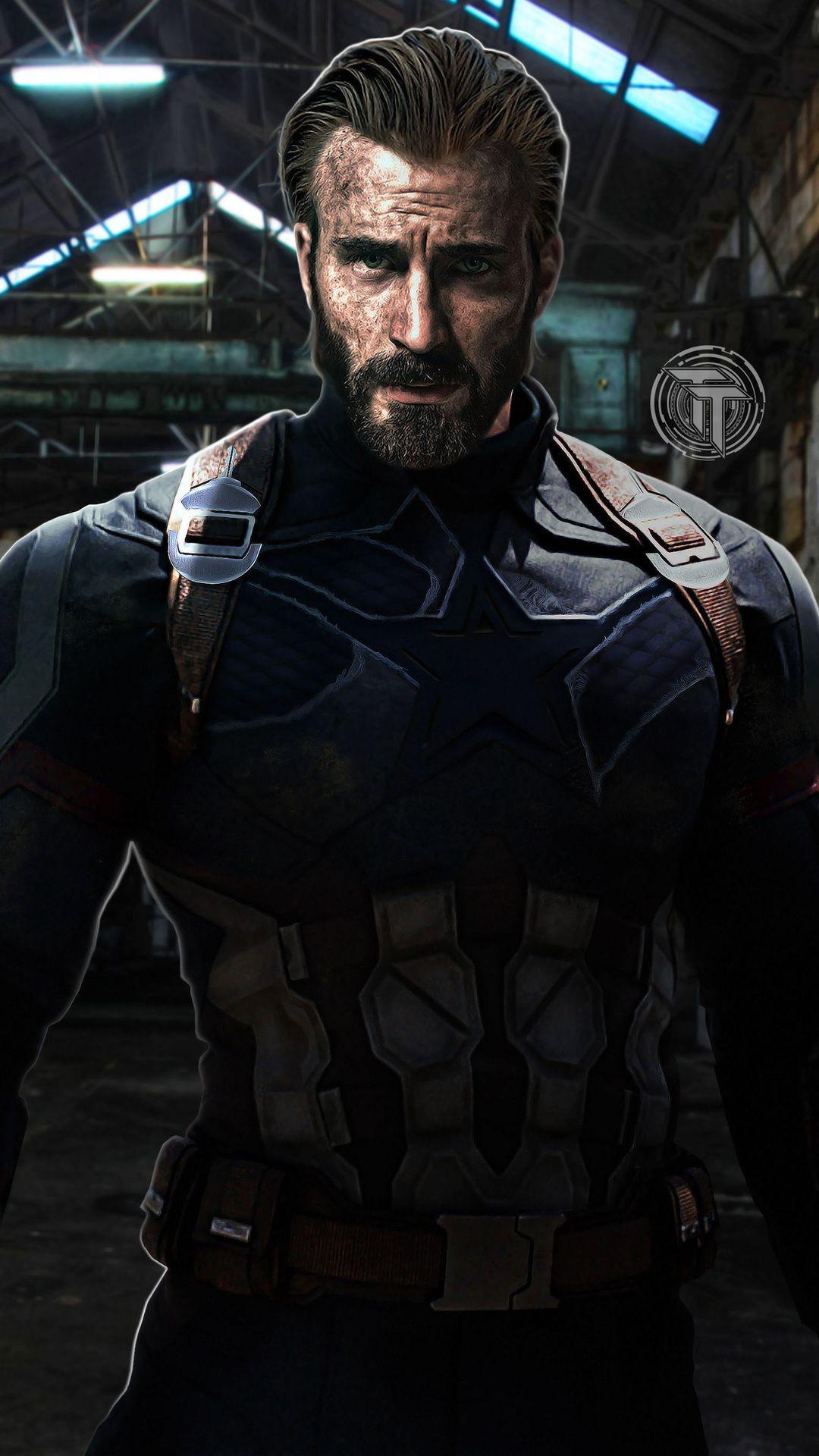 Captain America infinity war avengers chris evans endgame dark rogers  HD phone wallpaper  Peakpx