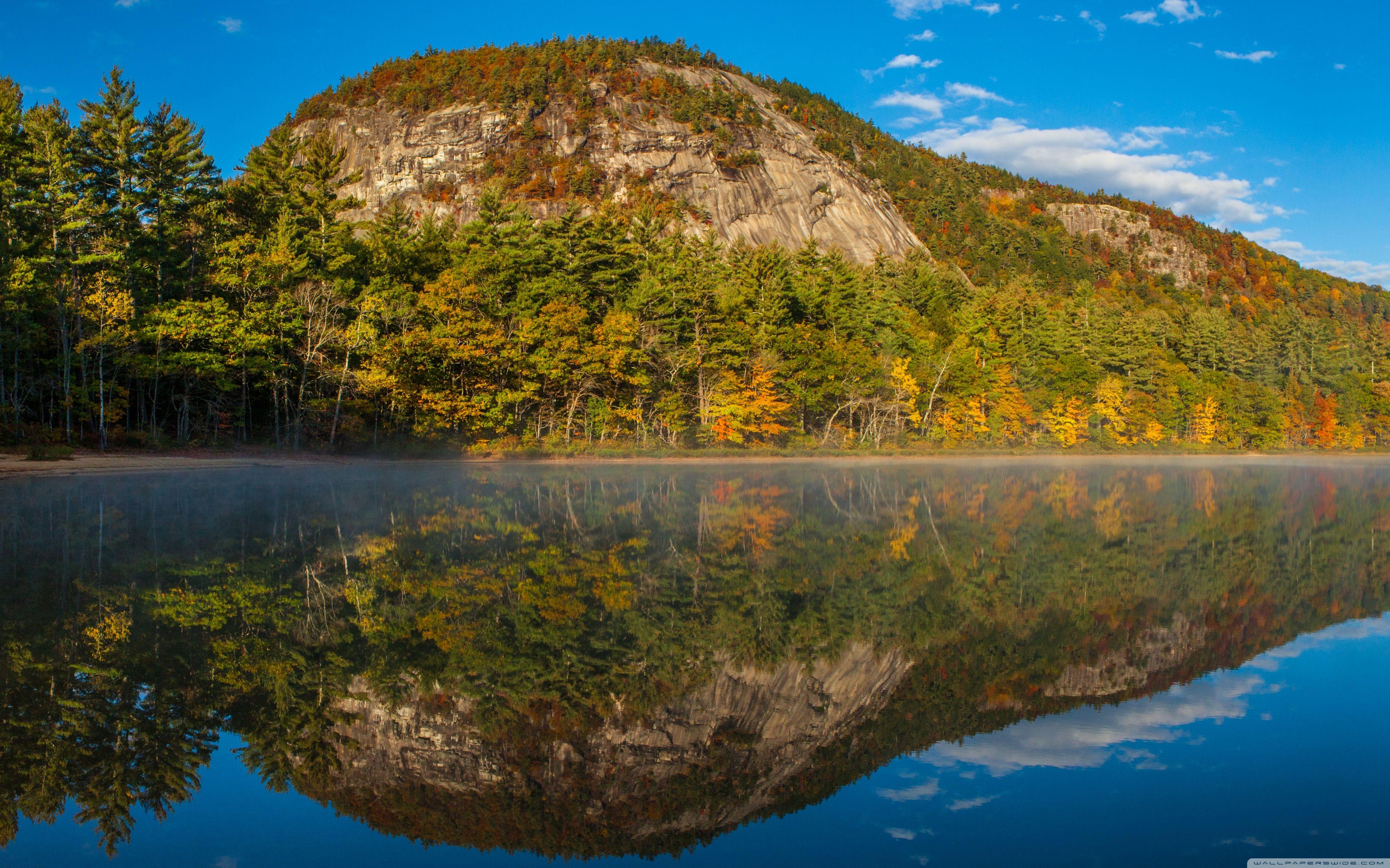 3840x2400 Echo Lake, White Mountains, New Hampshire ❤ 4K HD Desktop
