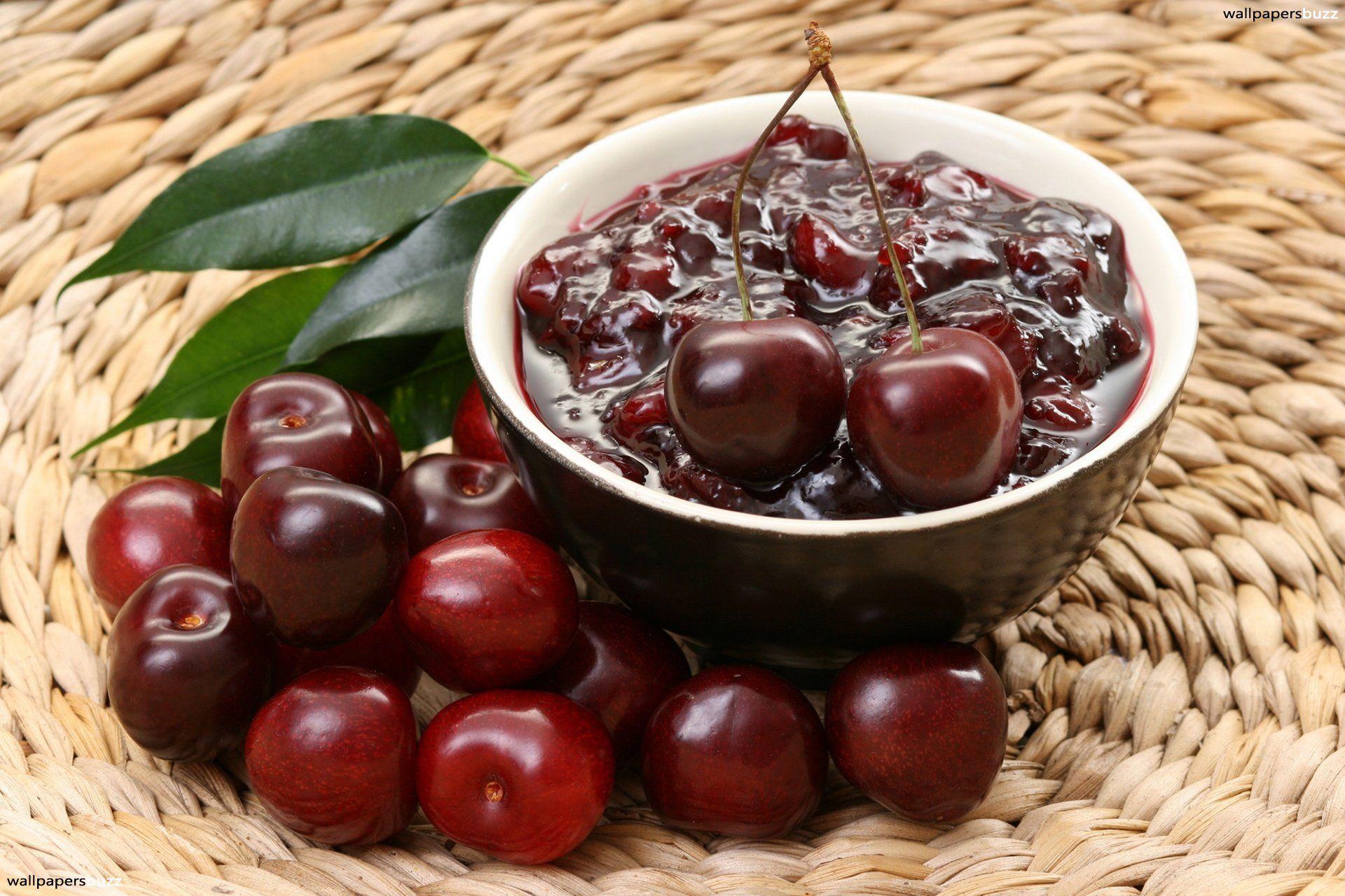 1920x1280 Cherry jam HD Wallpaper