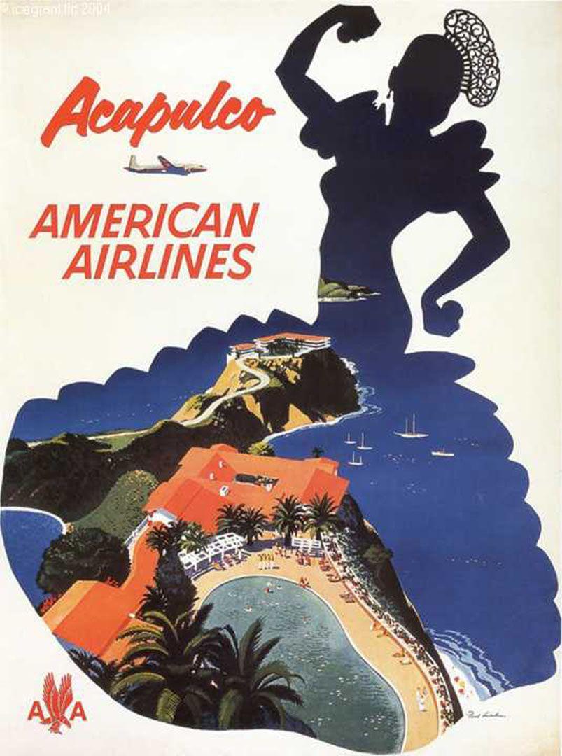 803x1080 American Airlines Airline Posters