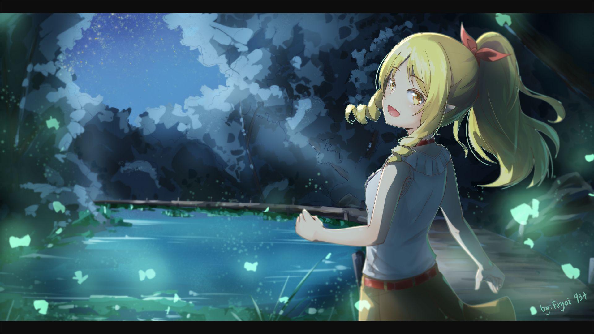 1920x1080 Yamada Elf Sensei Wallpaper