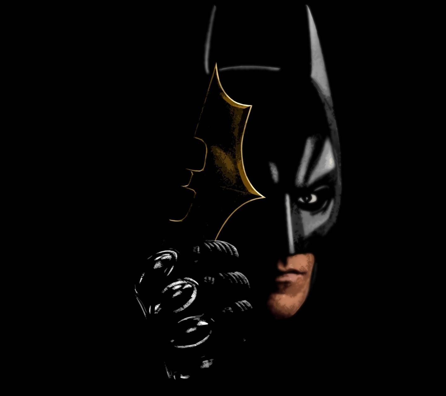 1440x1280 Batman Batarang Wallpaper