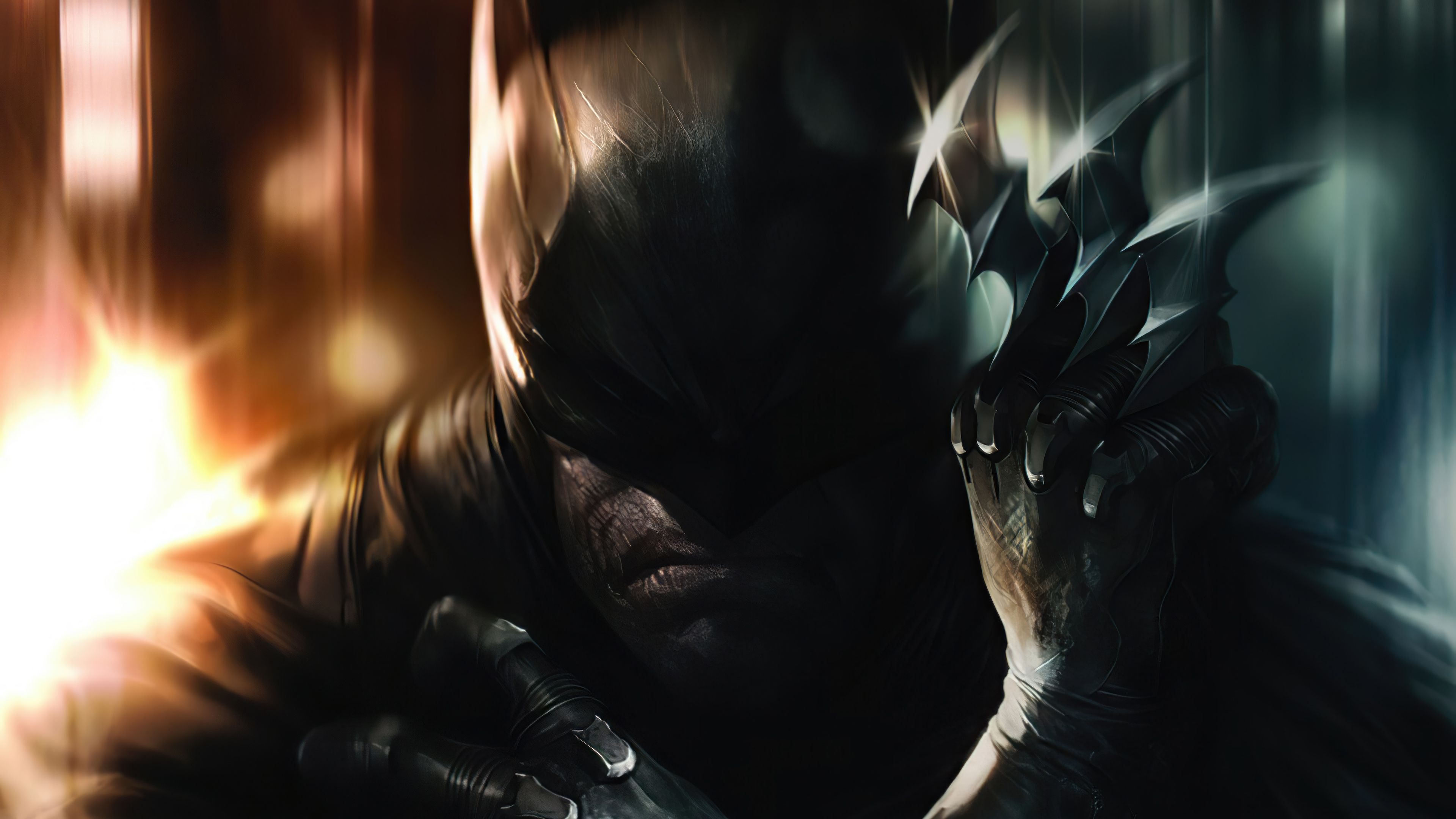 3840x2160 Batman Batarang Wallpaper 4K HD PC k