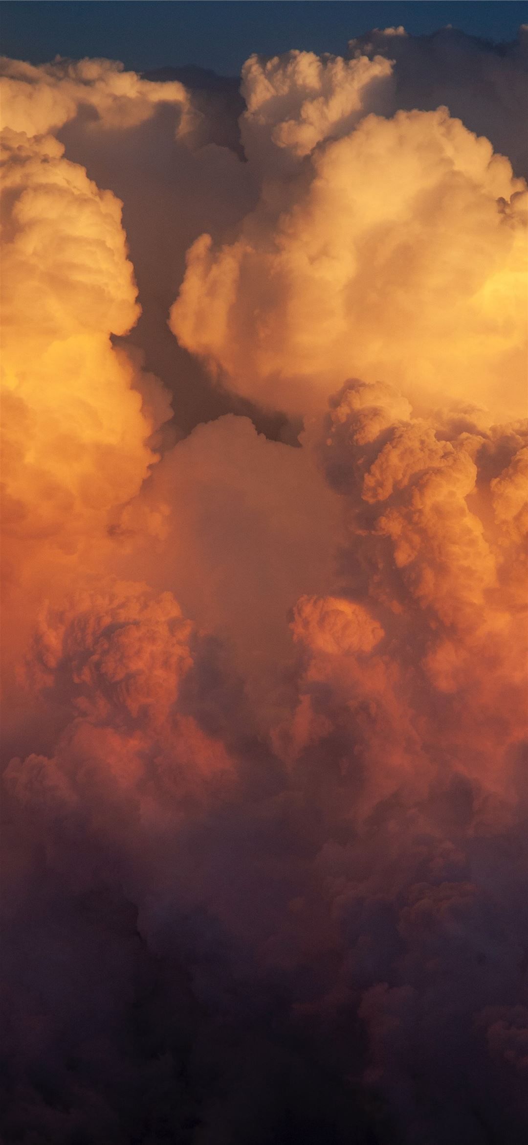 1080x2340 during golden hour iPhone 12 Wallpaper