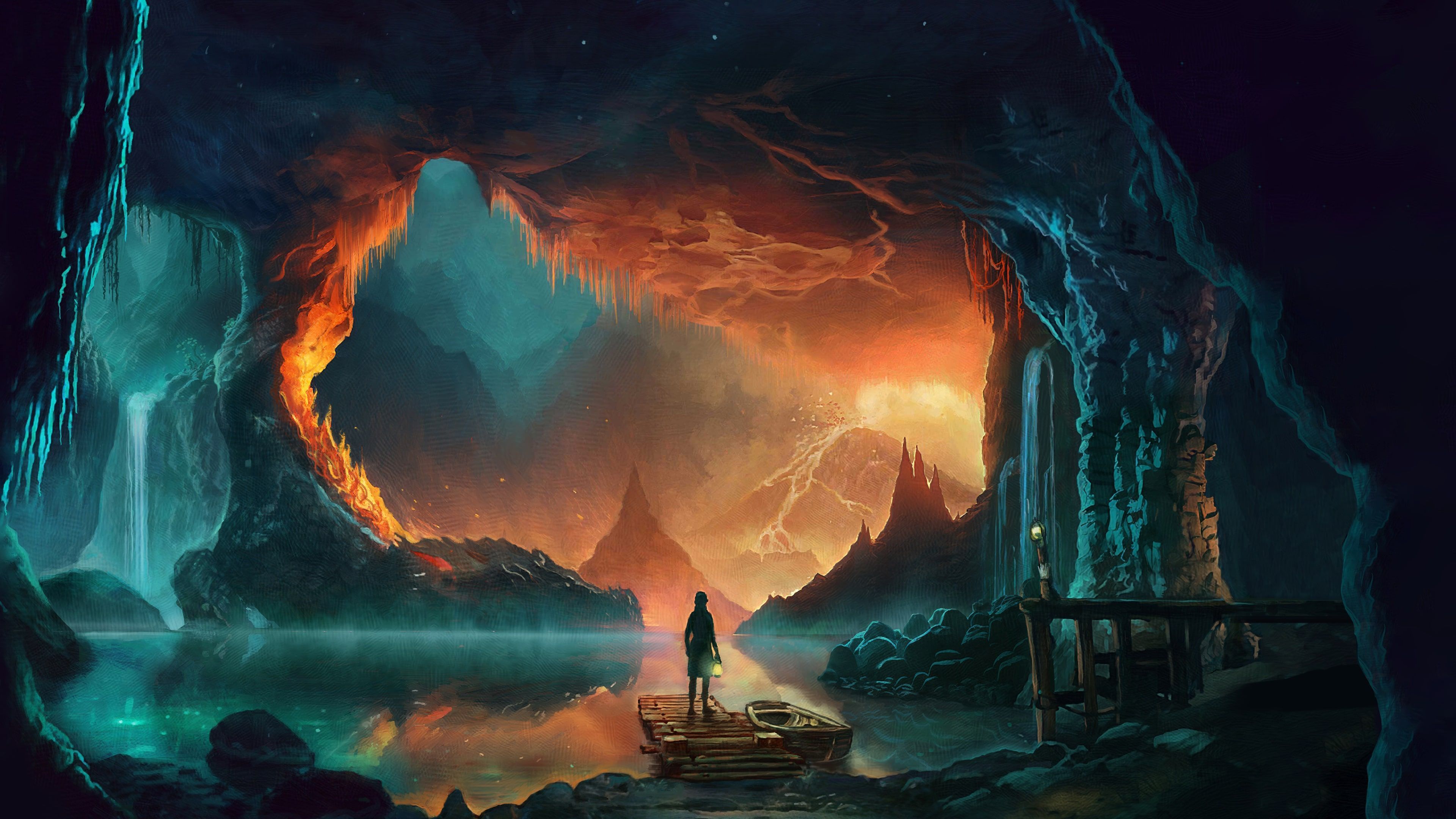 3840x2160 Colossal Cave VR