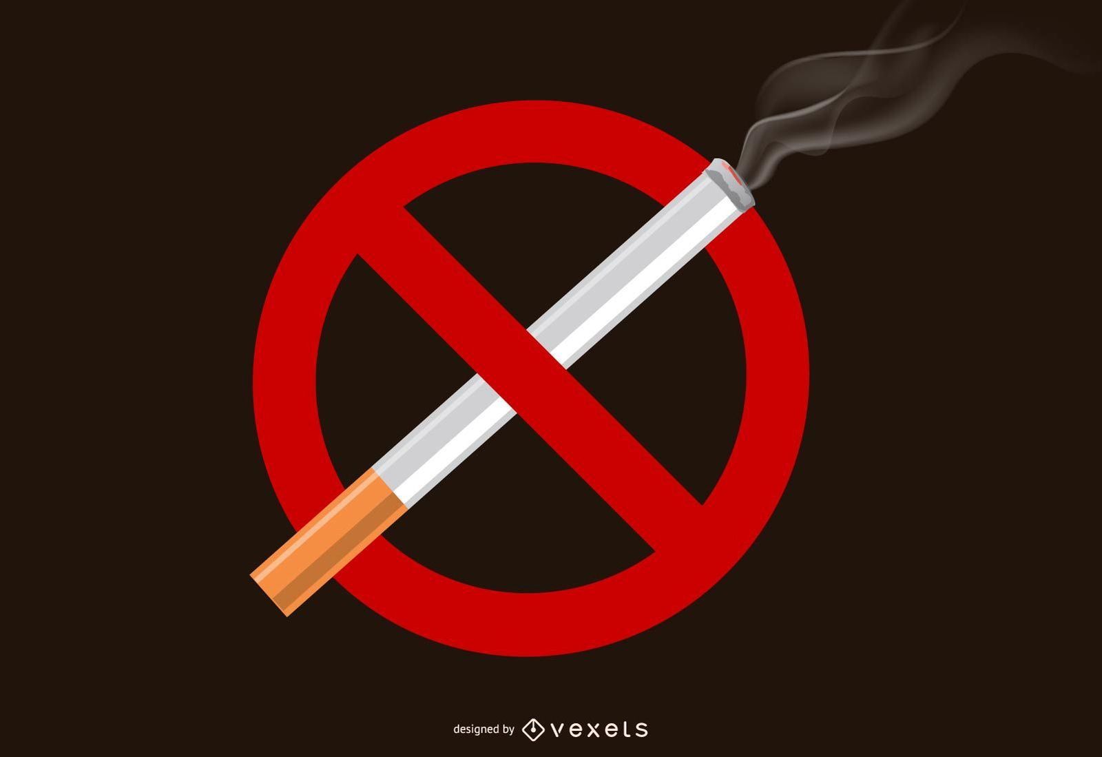1600x1099 No Smoking Vector Download