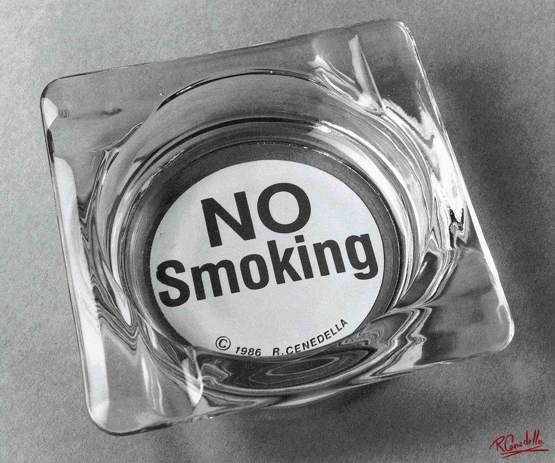 1080x900 No Smoking Ashtray