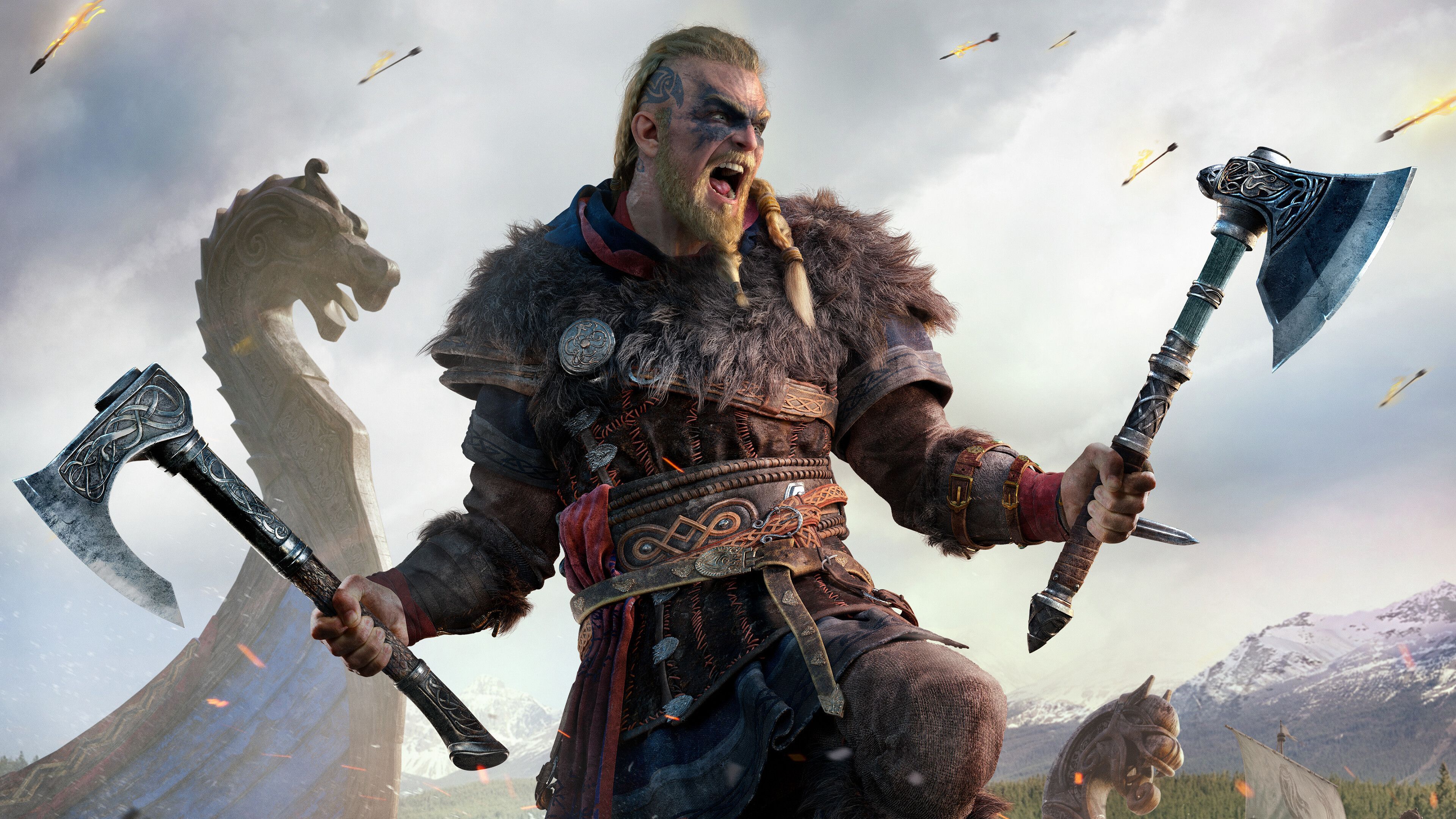 3840x2160 Assassin's Creed Valhalla Eivor Vikings