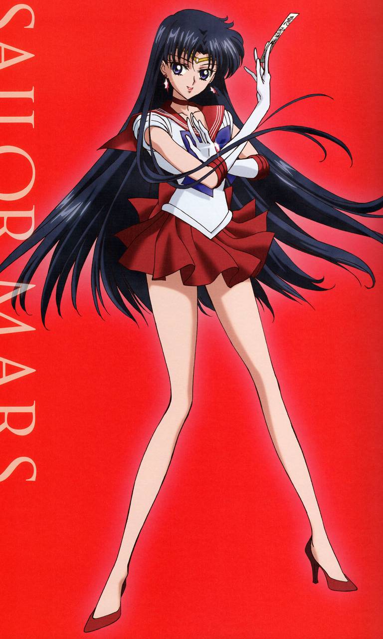 768x1280 Sailor Mars Wallpaper