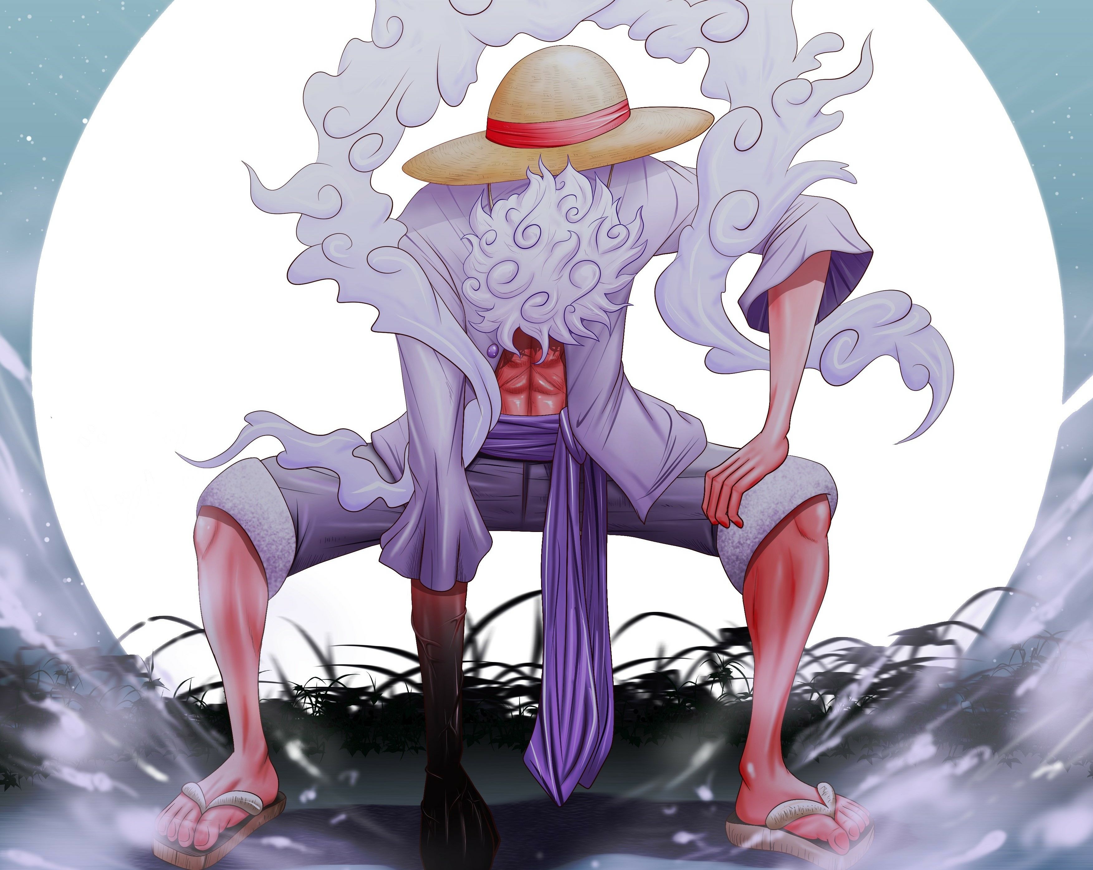 3507x2790 Gear 5 Monkey D. Luffy Art One Piece Wallpaper, HD Anime 4K Wallpaper, Image and Background
