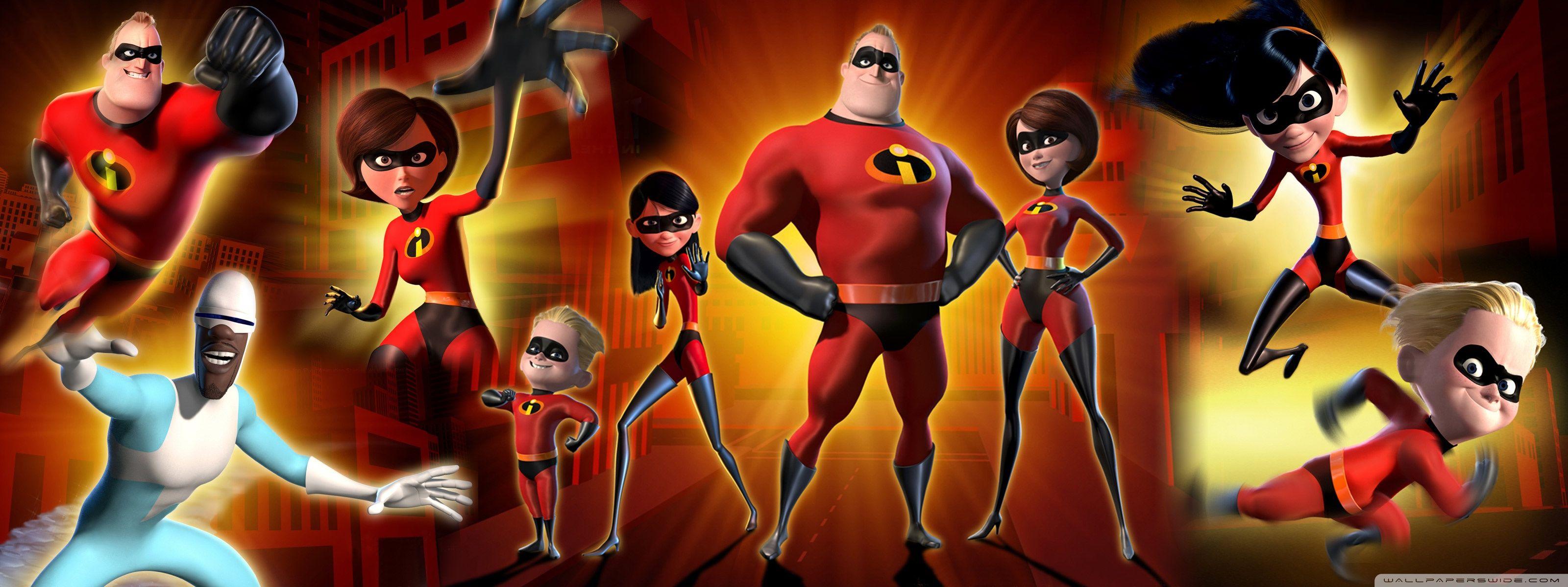 3200x1200 The Incredibles Wallpaper 22 X 1200