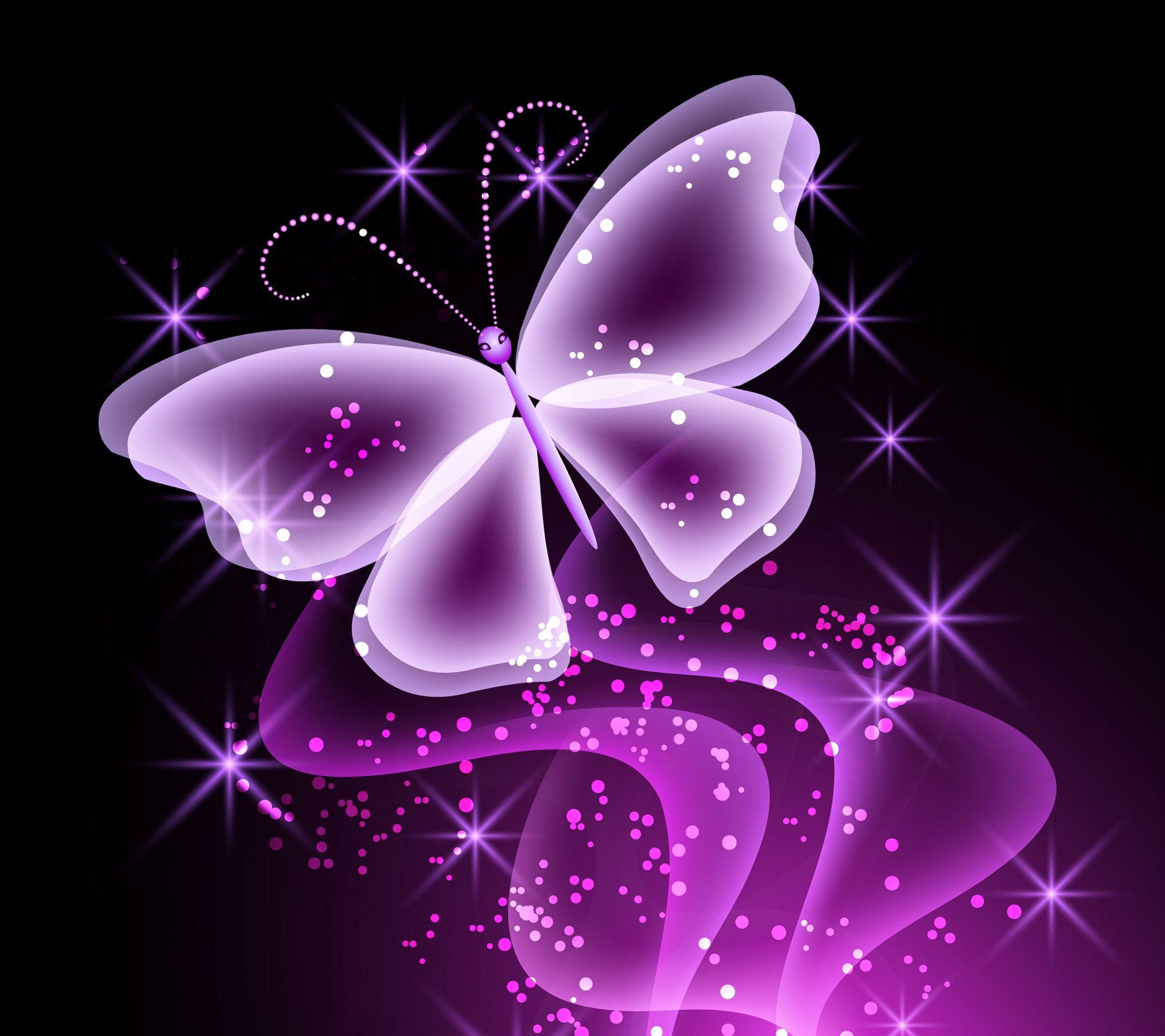 2160x1920 3D Butterfly Wallpaper