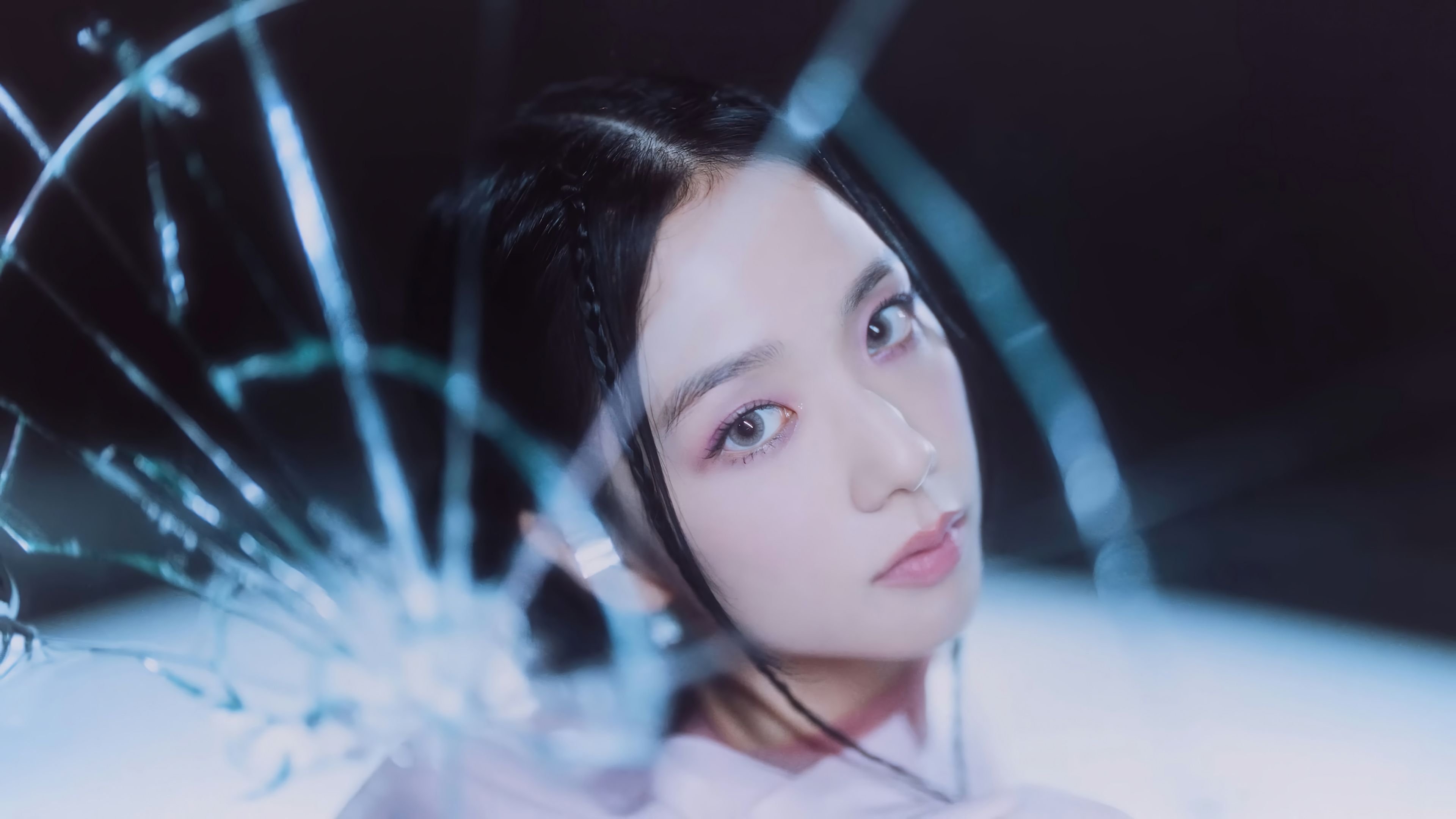 3840x2160 BLACKPINK Jisoo Pink Venom Wallpaper 4K