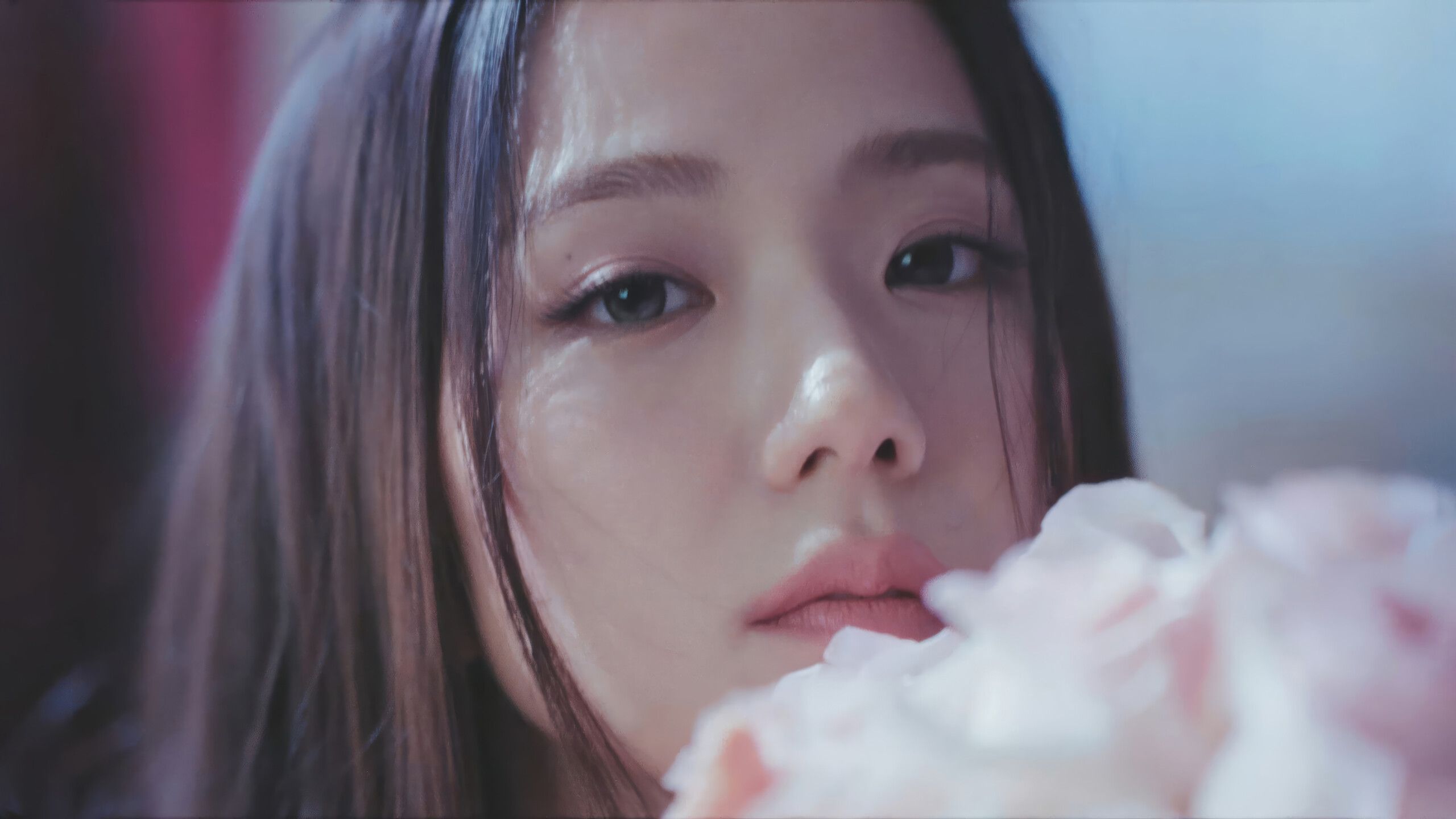 2560x1440 Jisoo FLOWER MV 4K Wallpaper HD PC k
