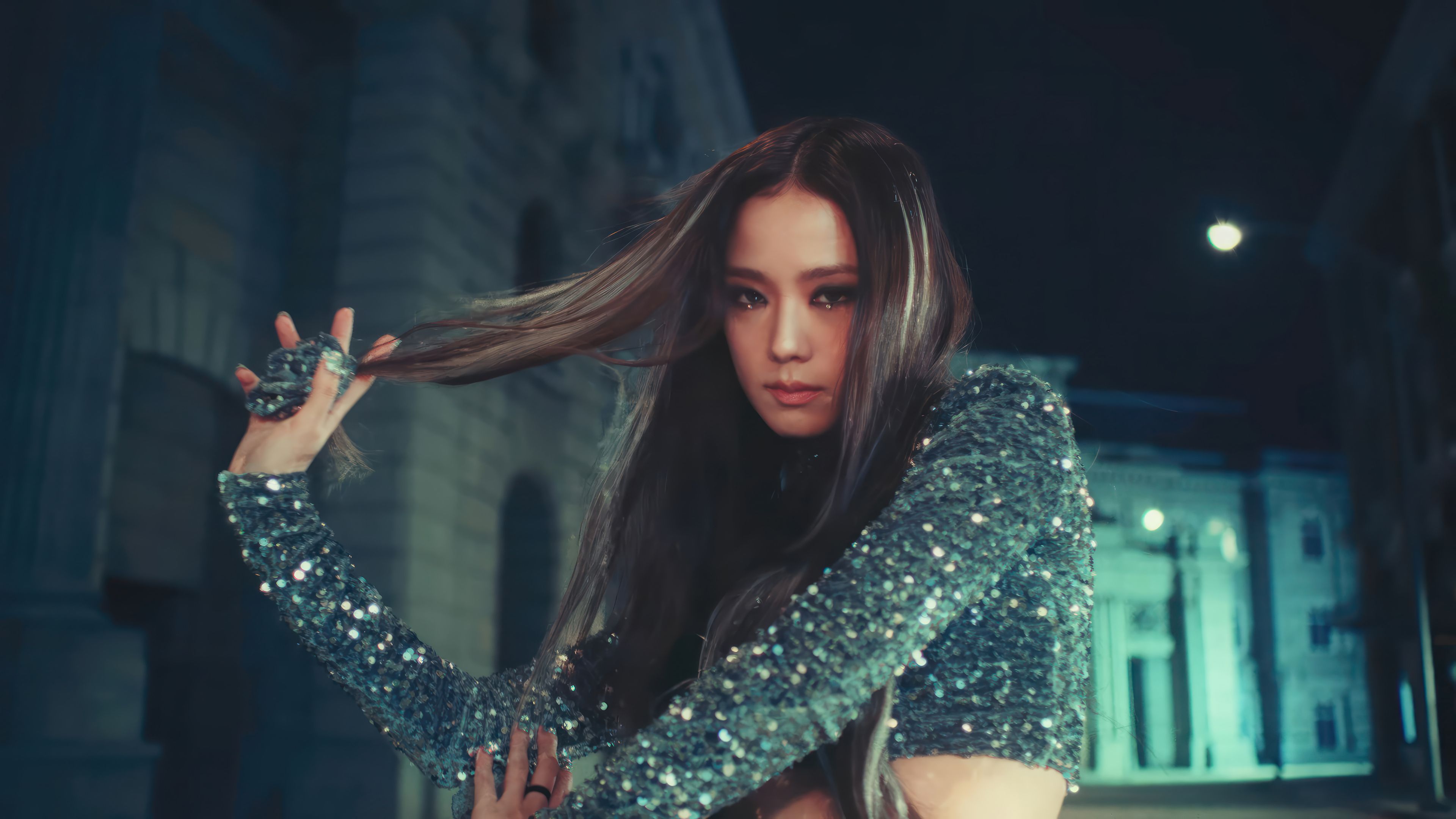 3840x2160 Jisoo FLOWER 4K MV Wallpaper HD PC k