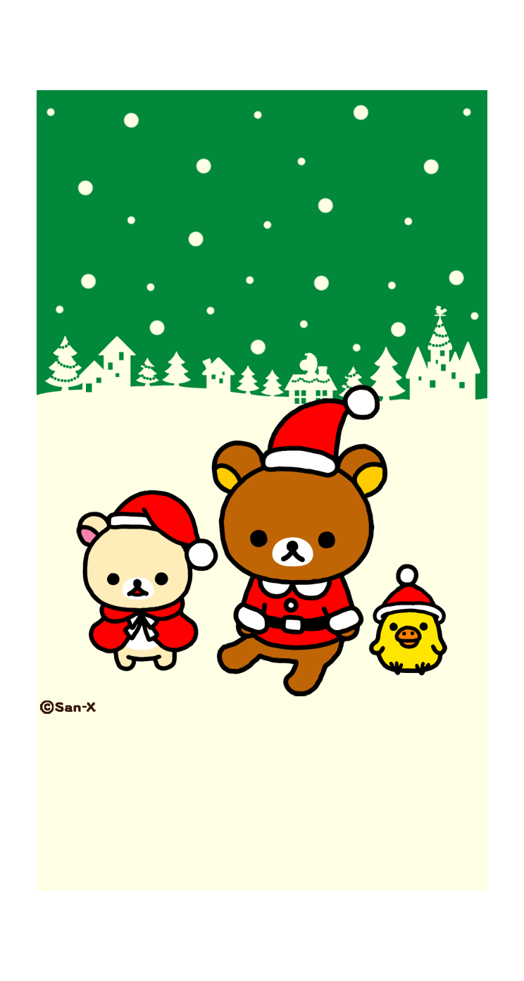 Rilakkuma Christmas Wallpapers Top Free Rilakkuma Christmas Backgrounds Wallpaperaccess