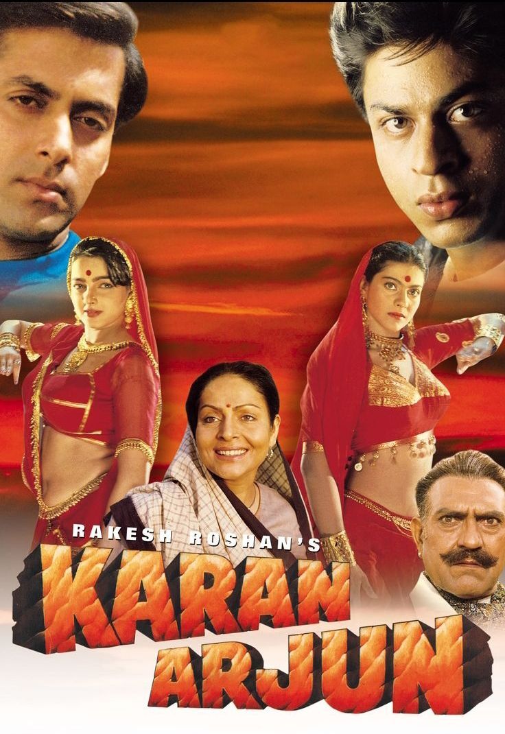 736x1070 Karan Arjun (1995)